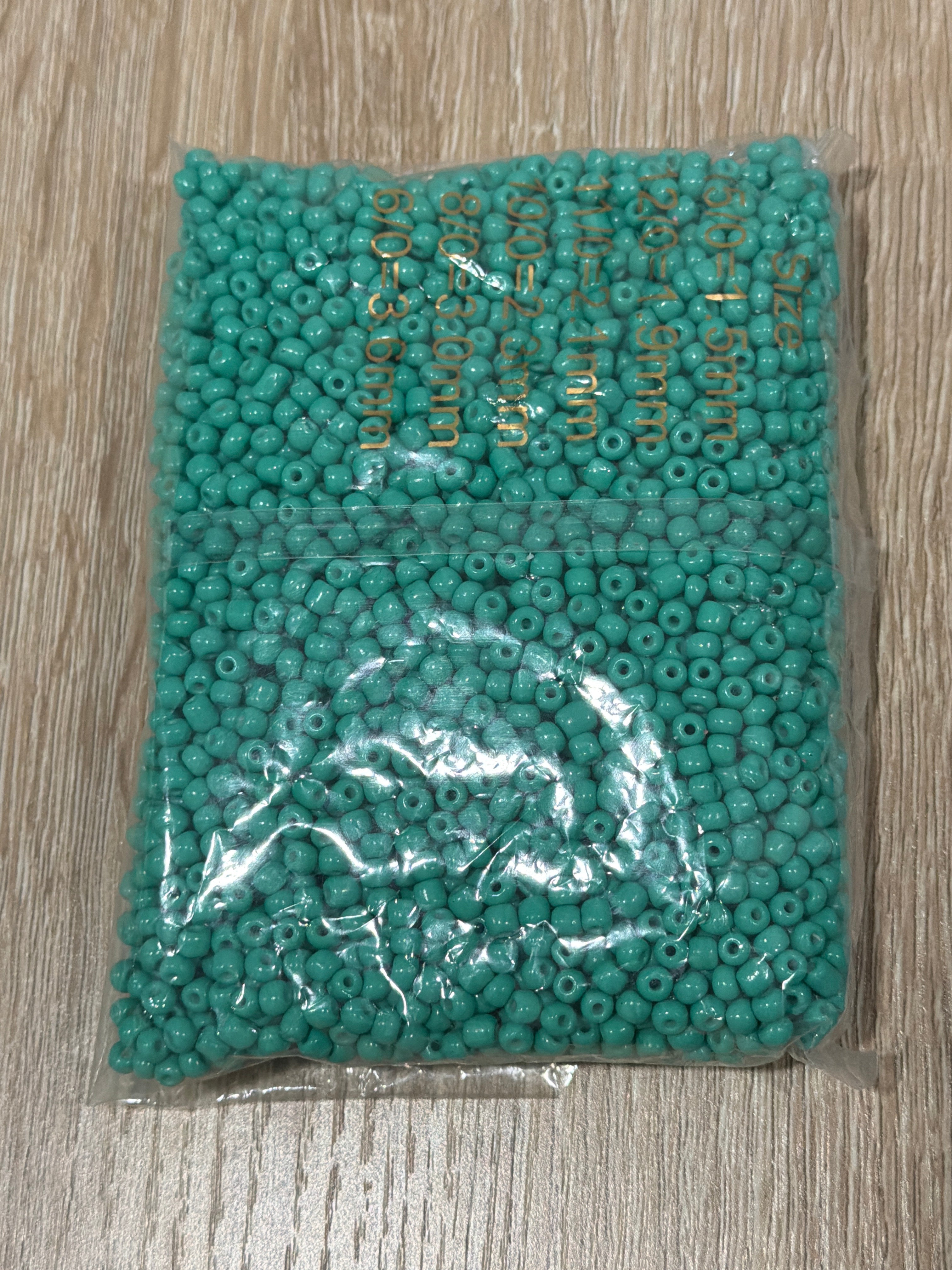(08) 6/0 Seed Beads- 100g Bags
