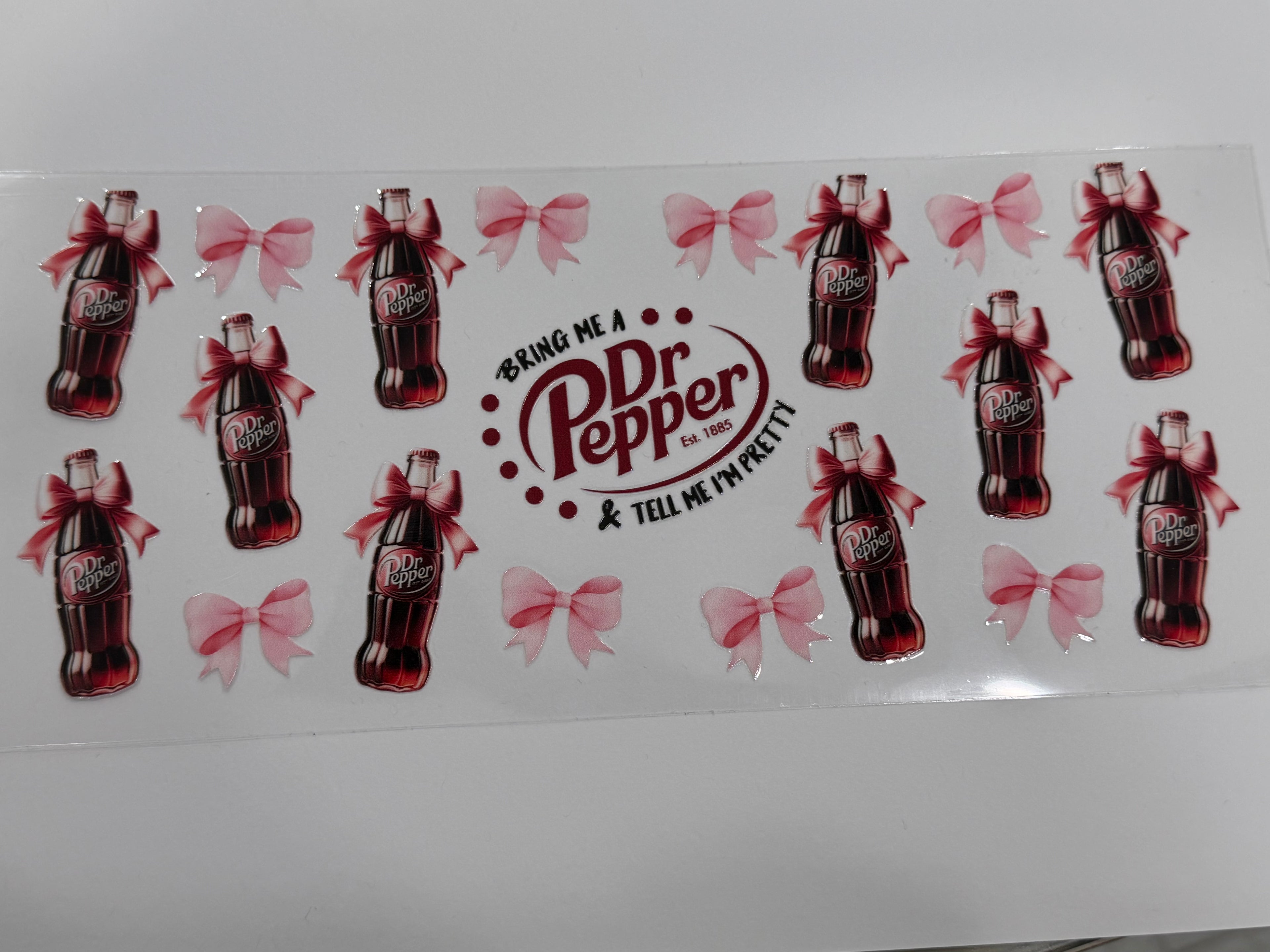 (05) 16oz UV DTF Wraps