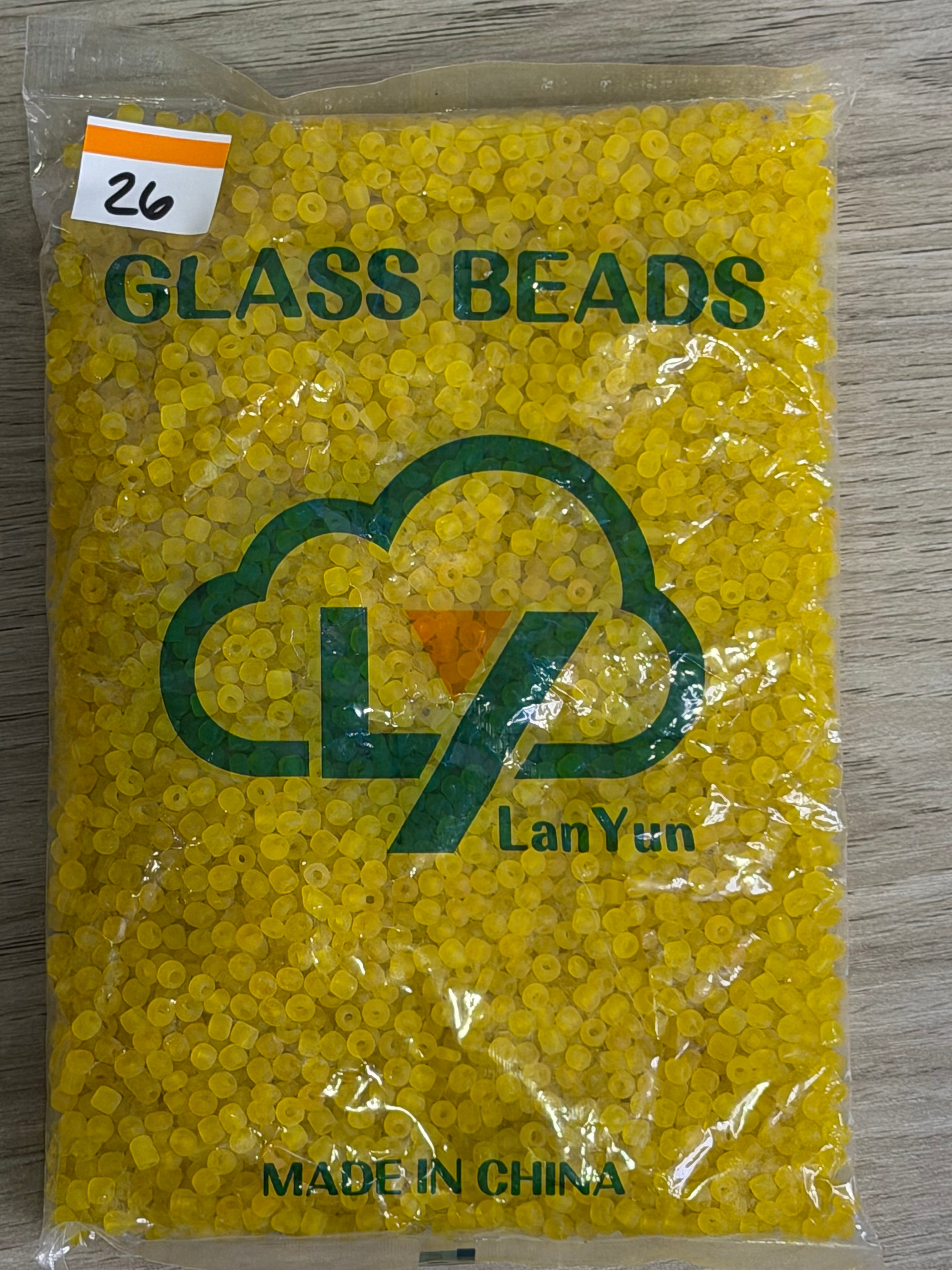 (07) 6/0 seed bead- 450g bags