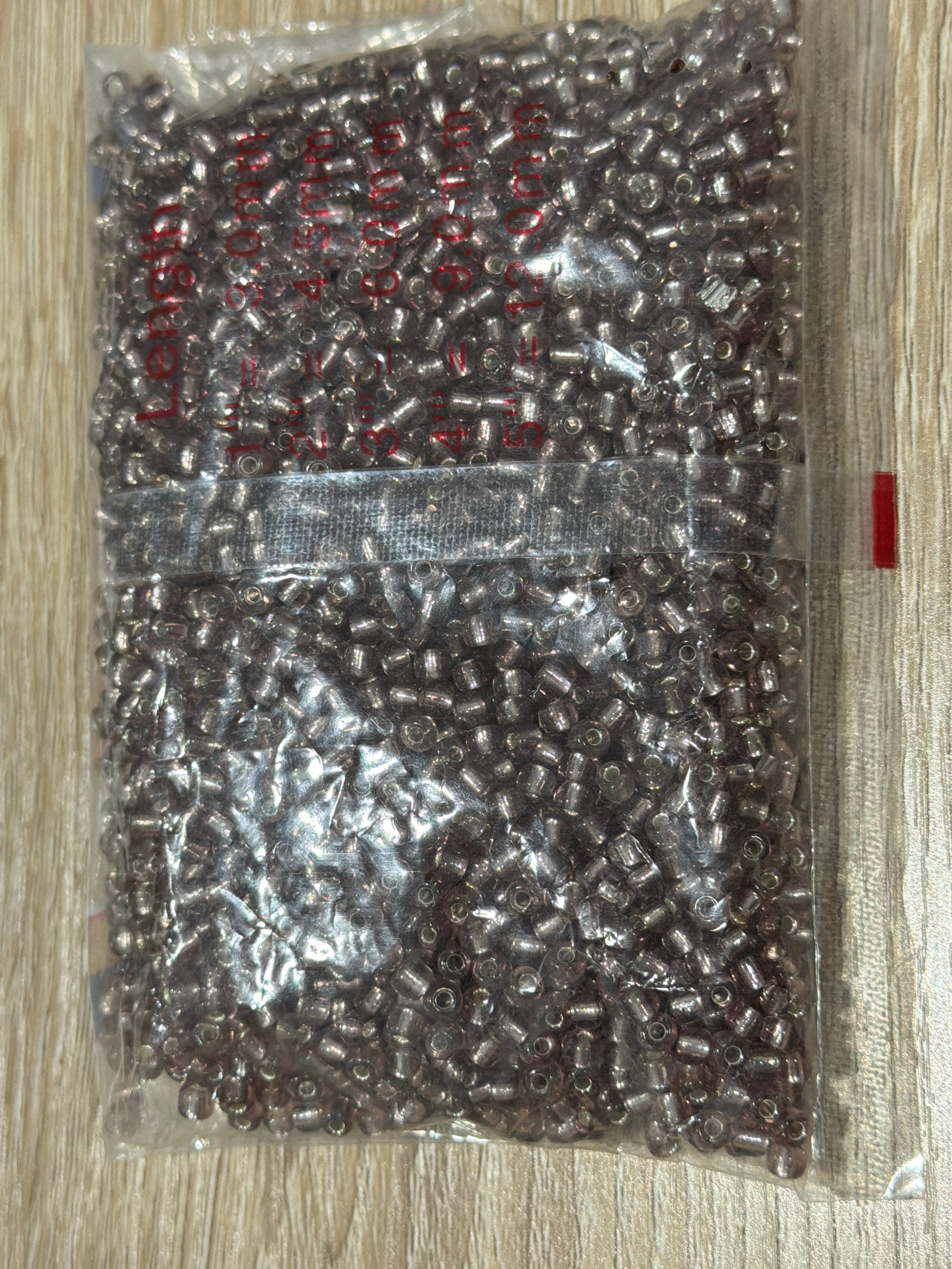 (08) 6/0 Seed Beads- 100g Bags
