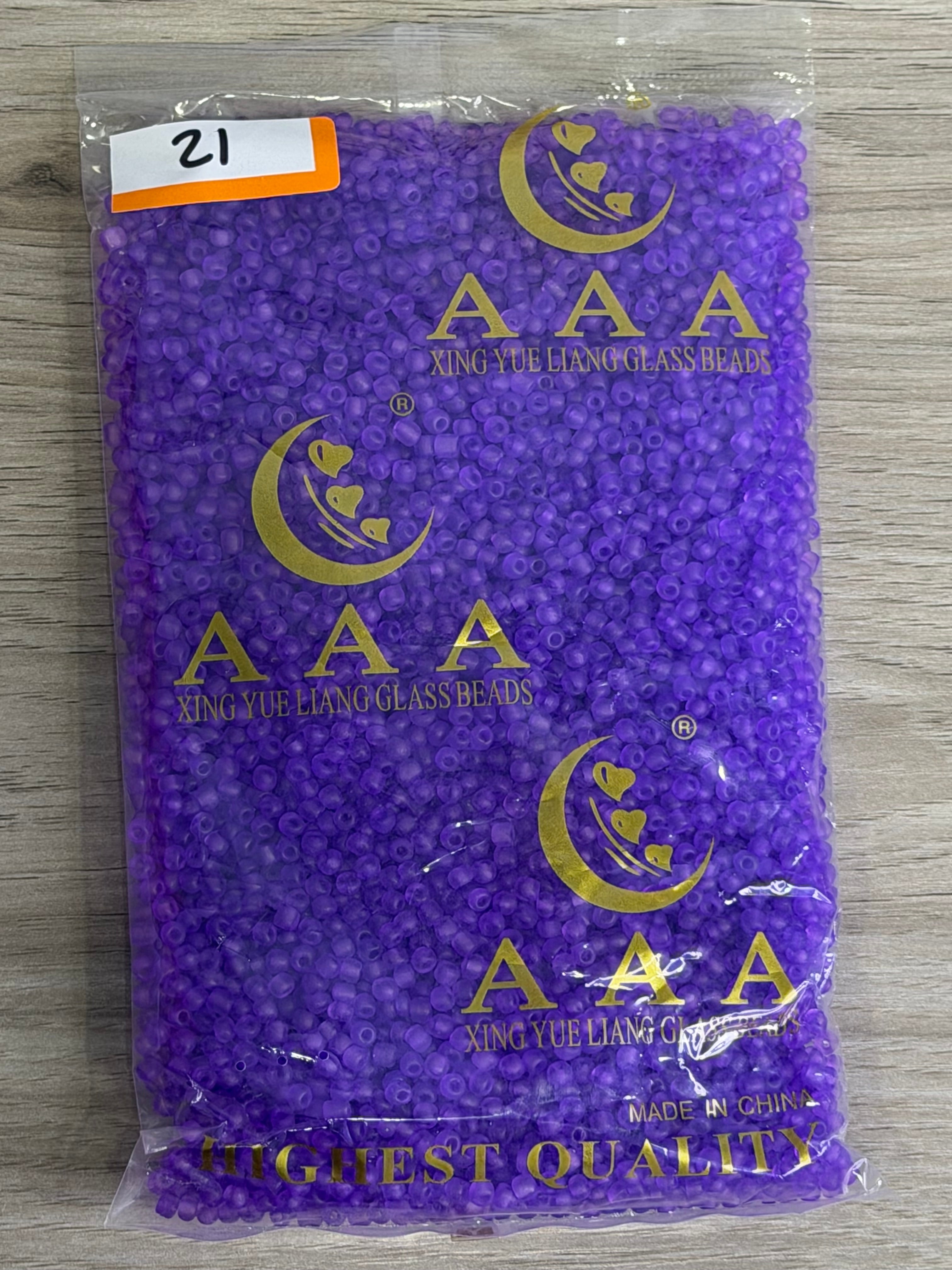 (07) 6/0 seed bead- 450g bags