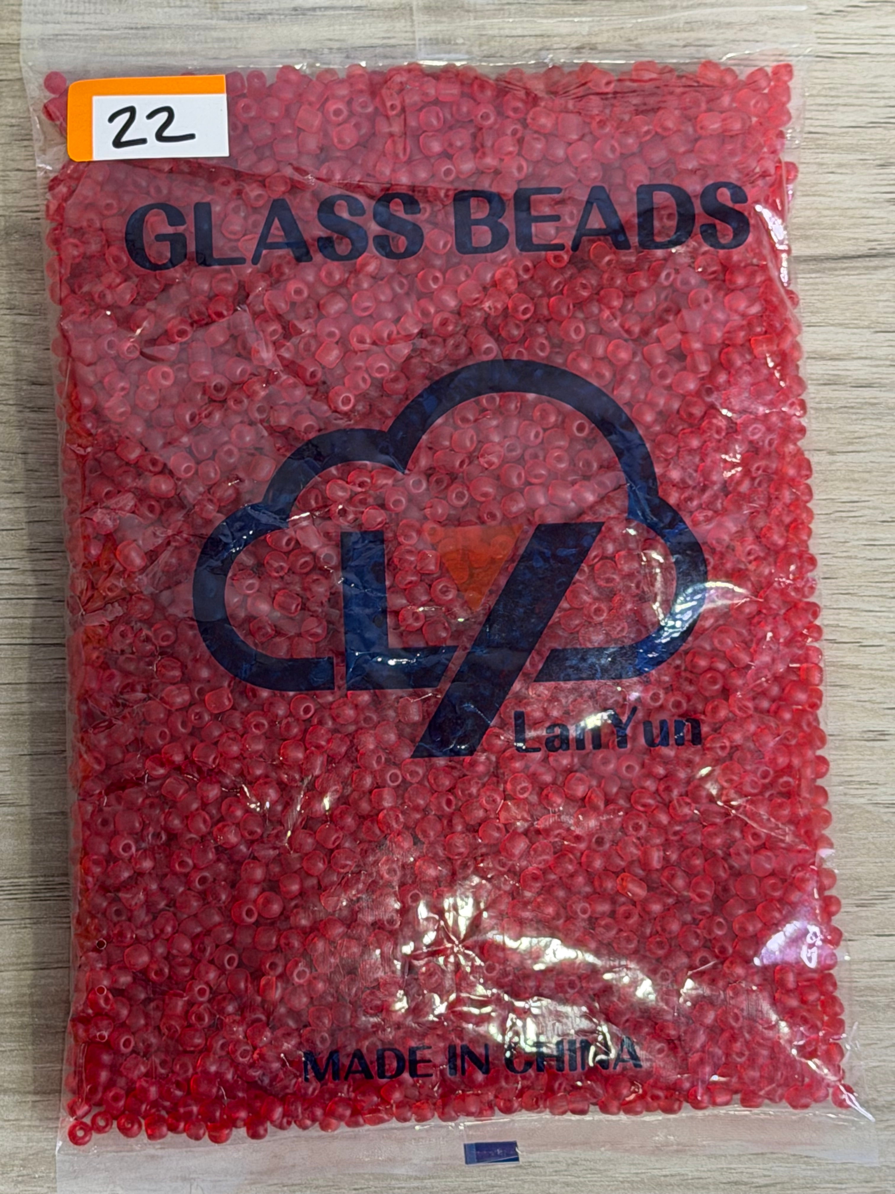 (07) 6/0 seed bead- 450g bags