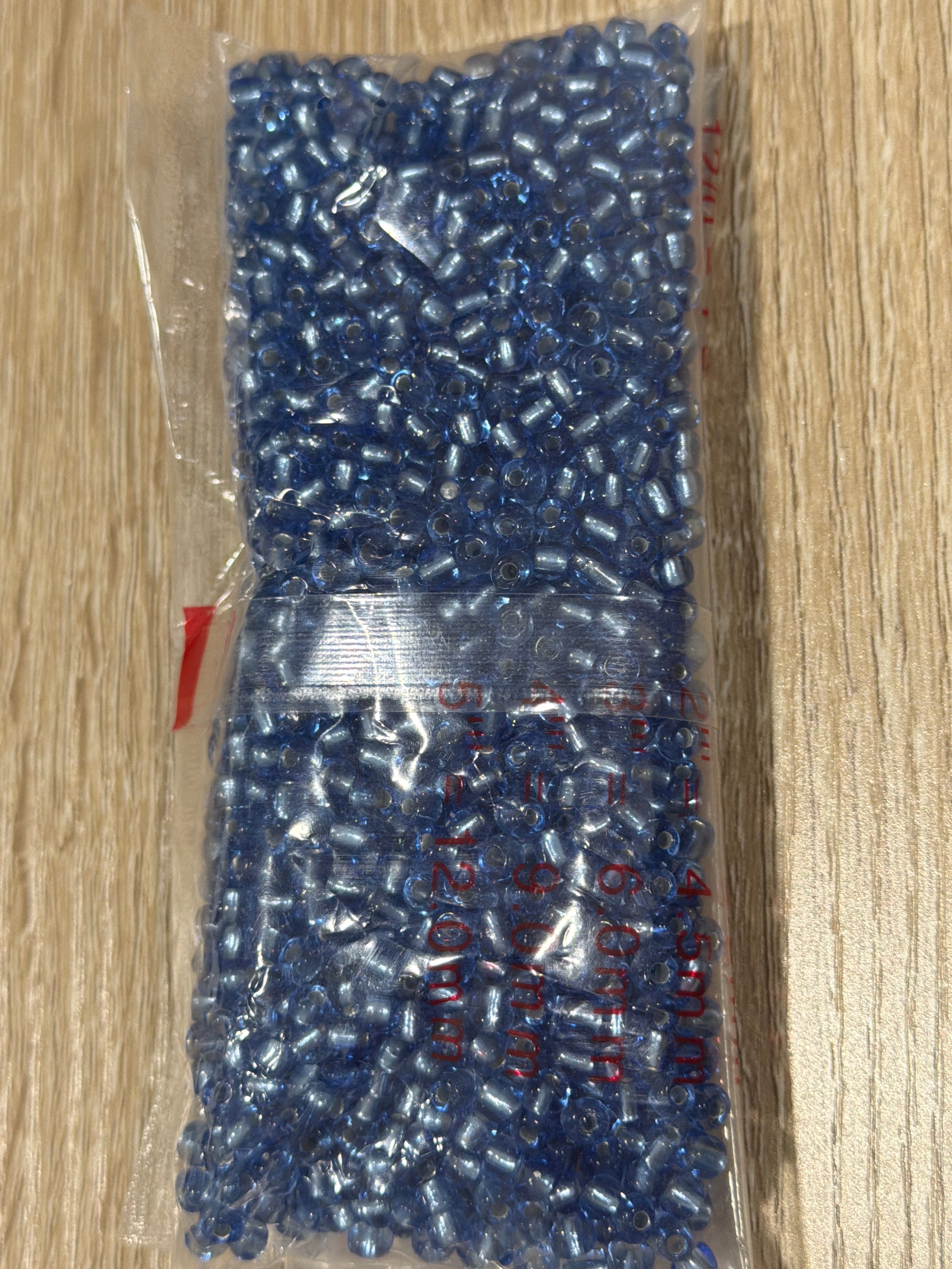 (08) 6/0 Seed Beads- 100g Bags