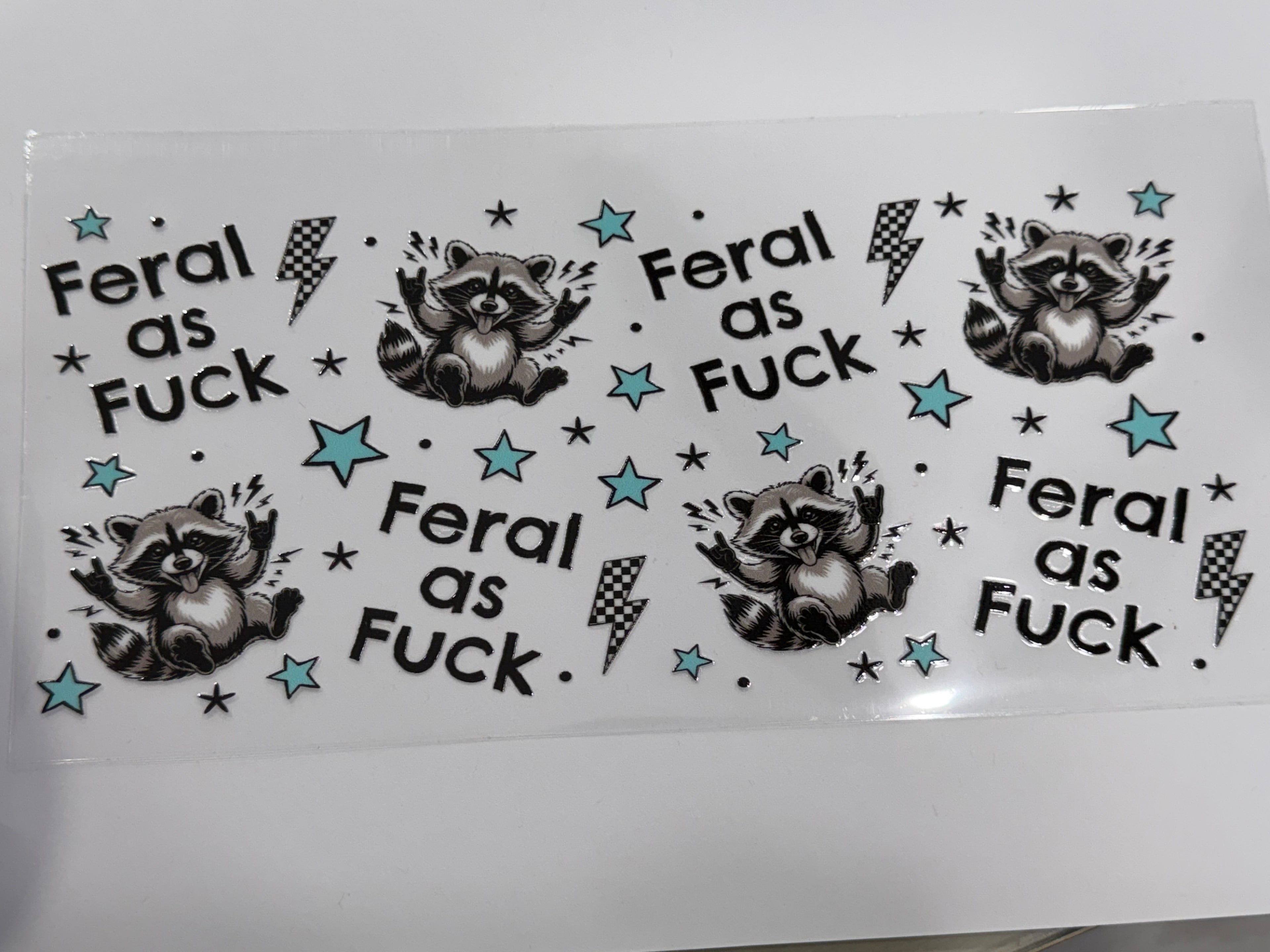 (05) 16oz UV DTF Wraps