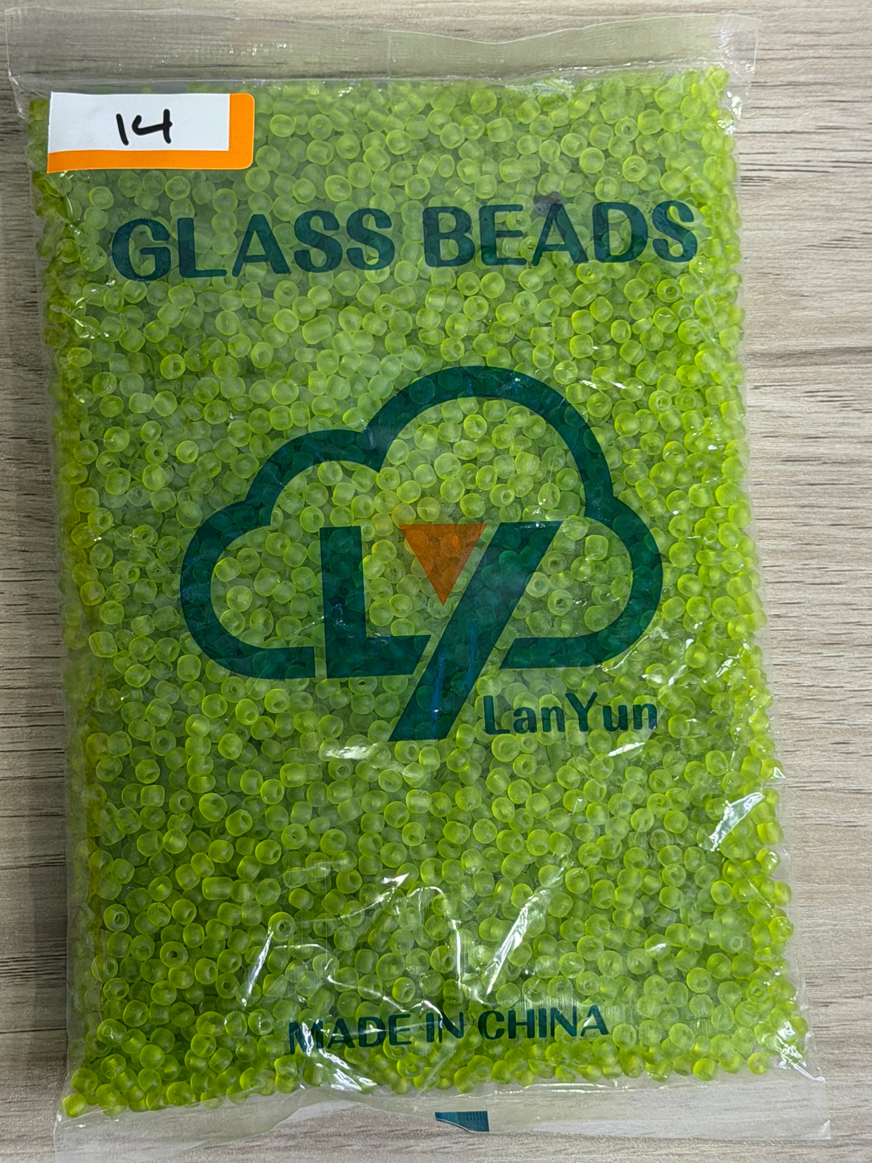 (07) 6/0 seed bead- 450g bags