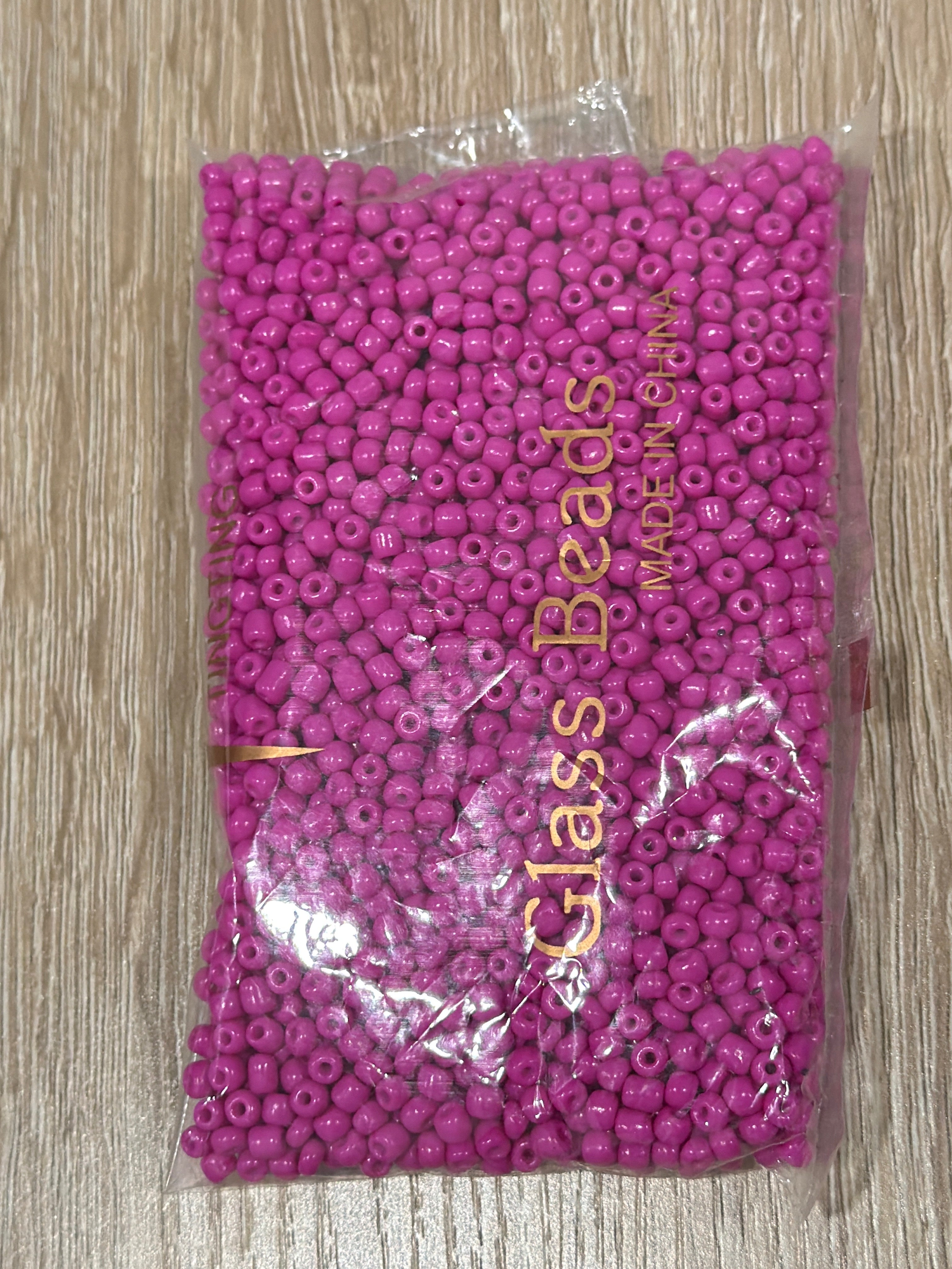 (08) 6/0 Seed Beads- 100g Bags