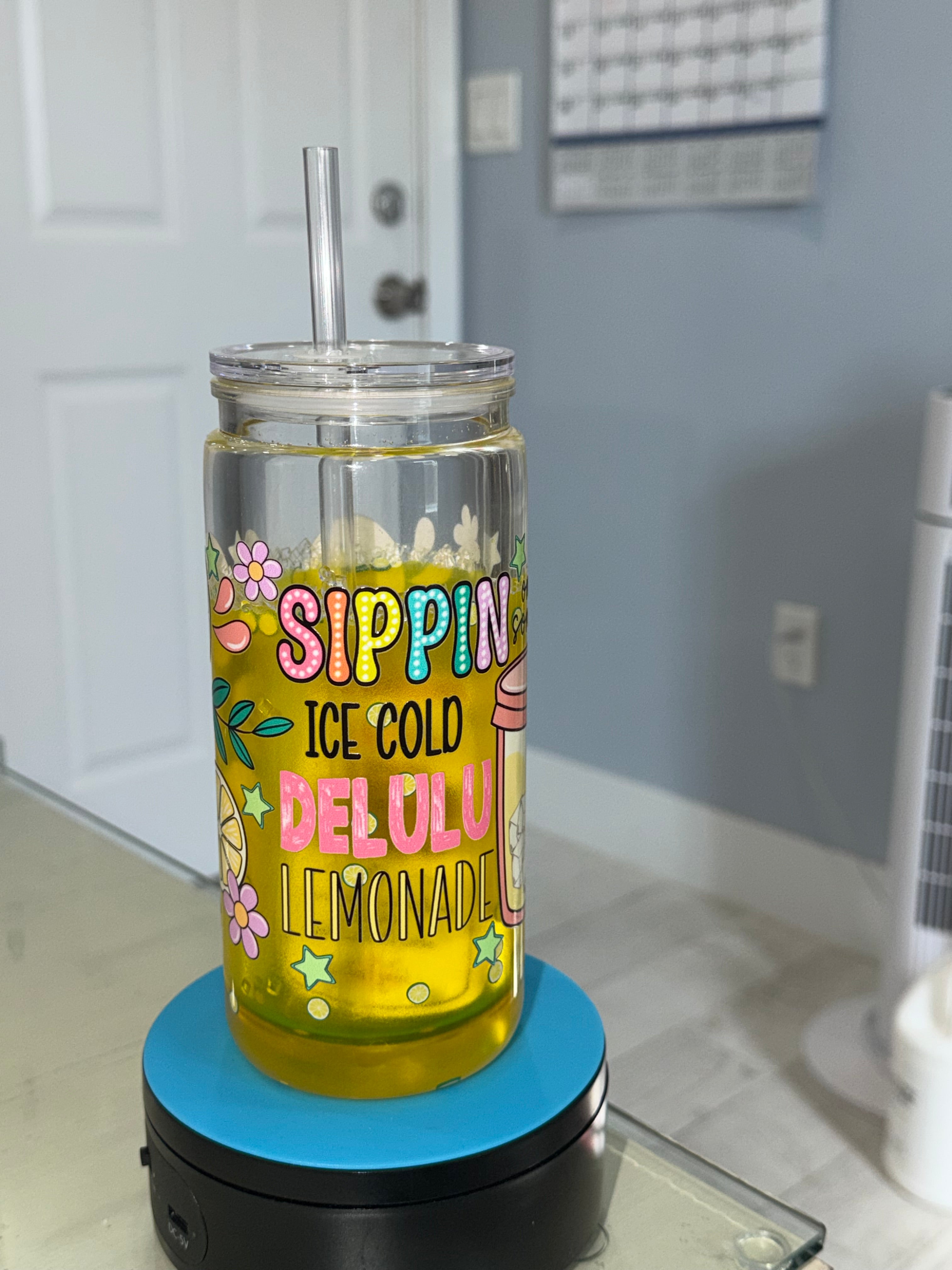 (07) Premades: lava tumblers and snow globe tumblers
