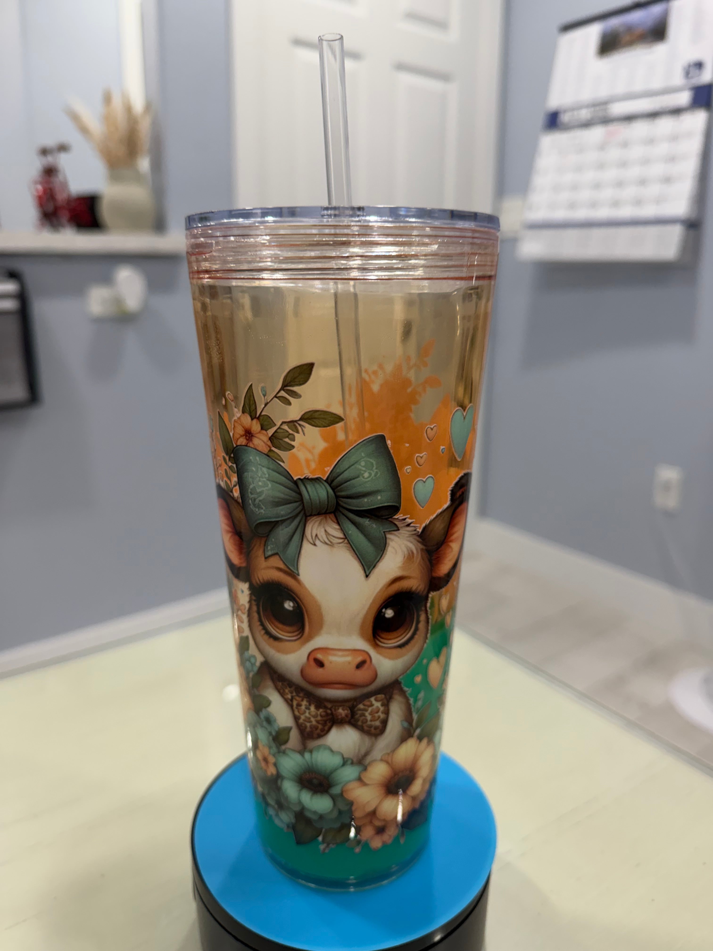 (06) Premades: lava tumblers and snow globe tumblers