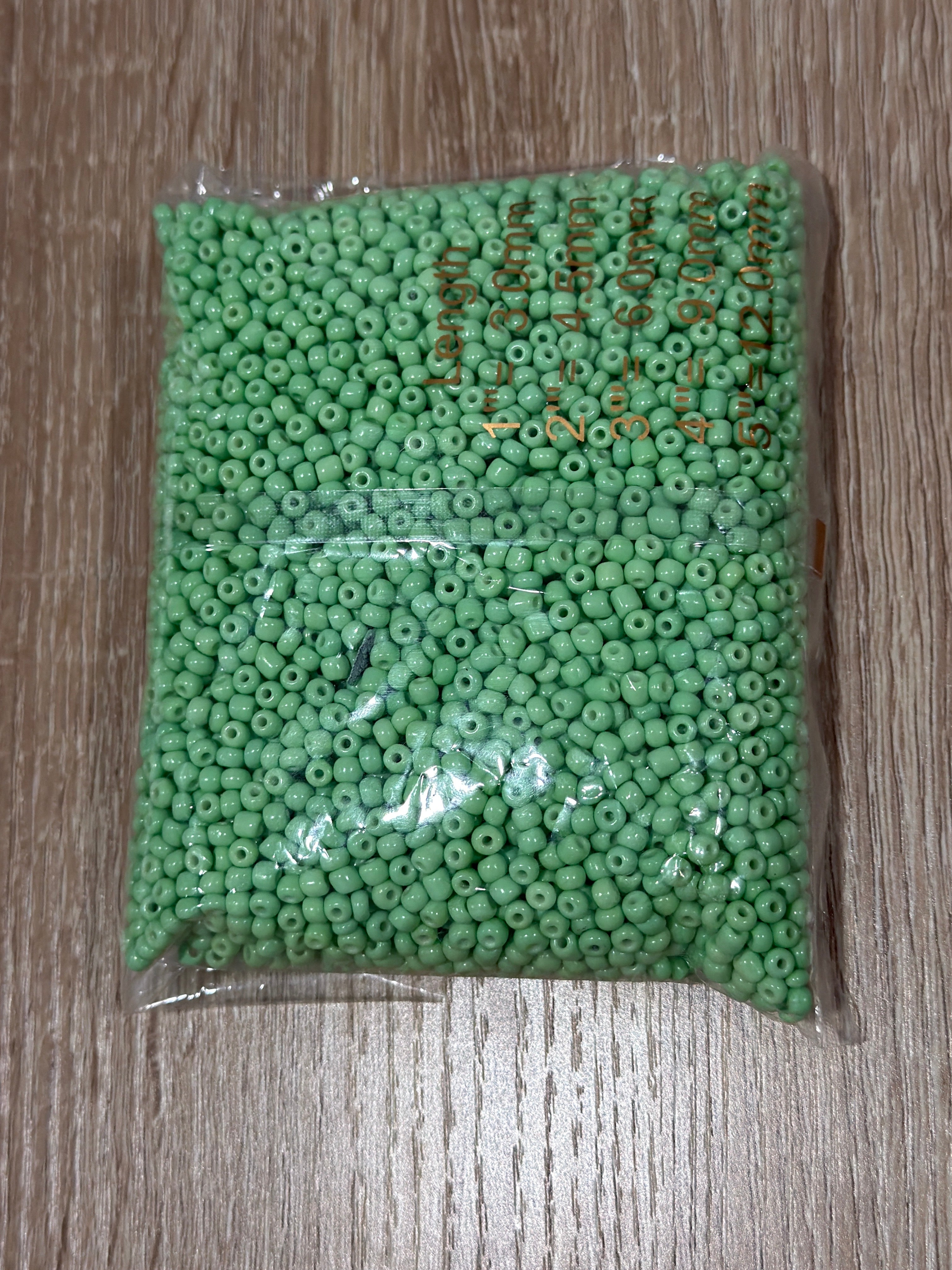 (08) 6/0 Seed Beads- 100g Bags
