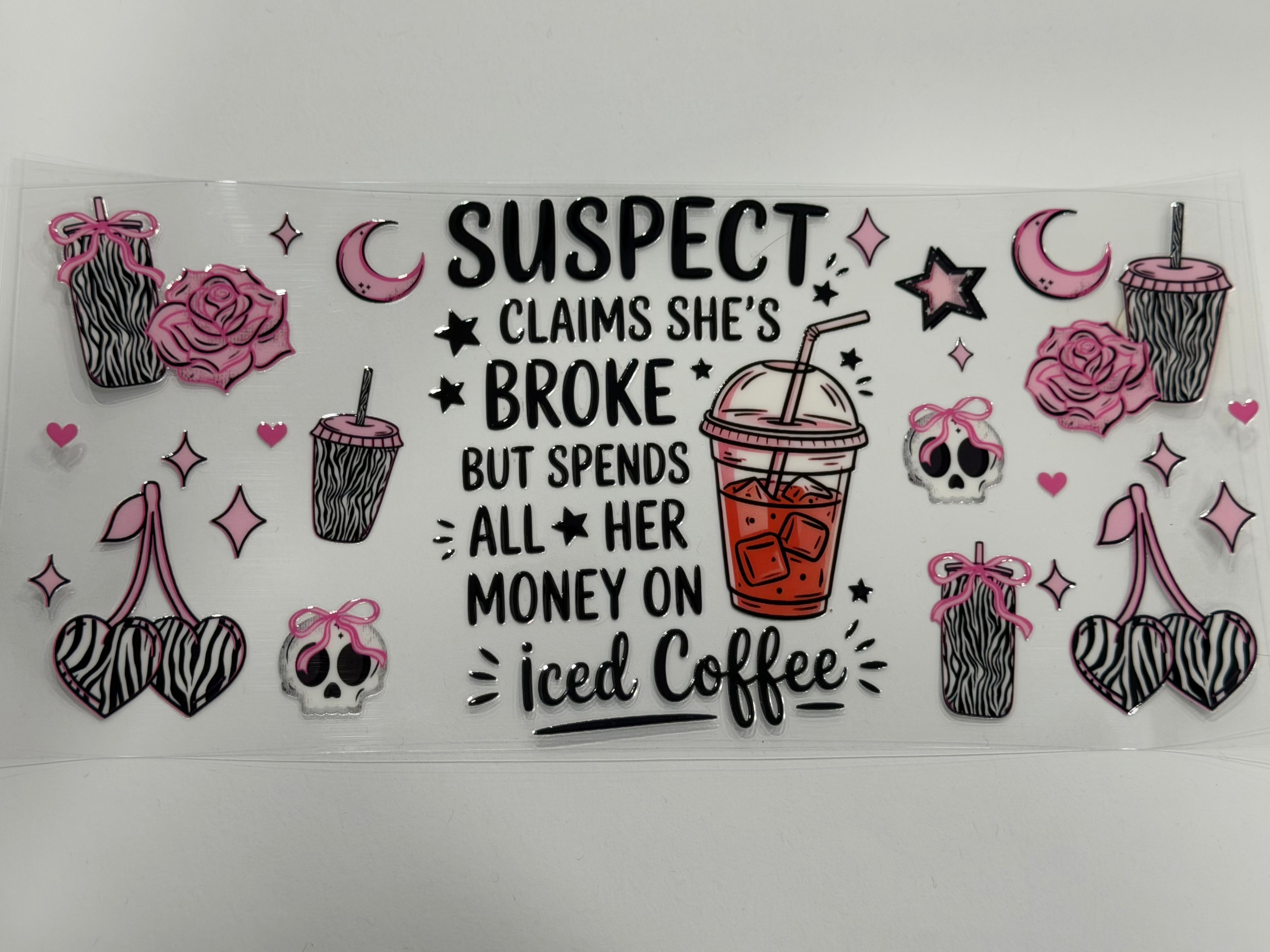 (05) 16oz UV DTF Wraps