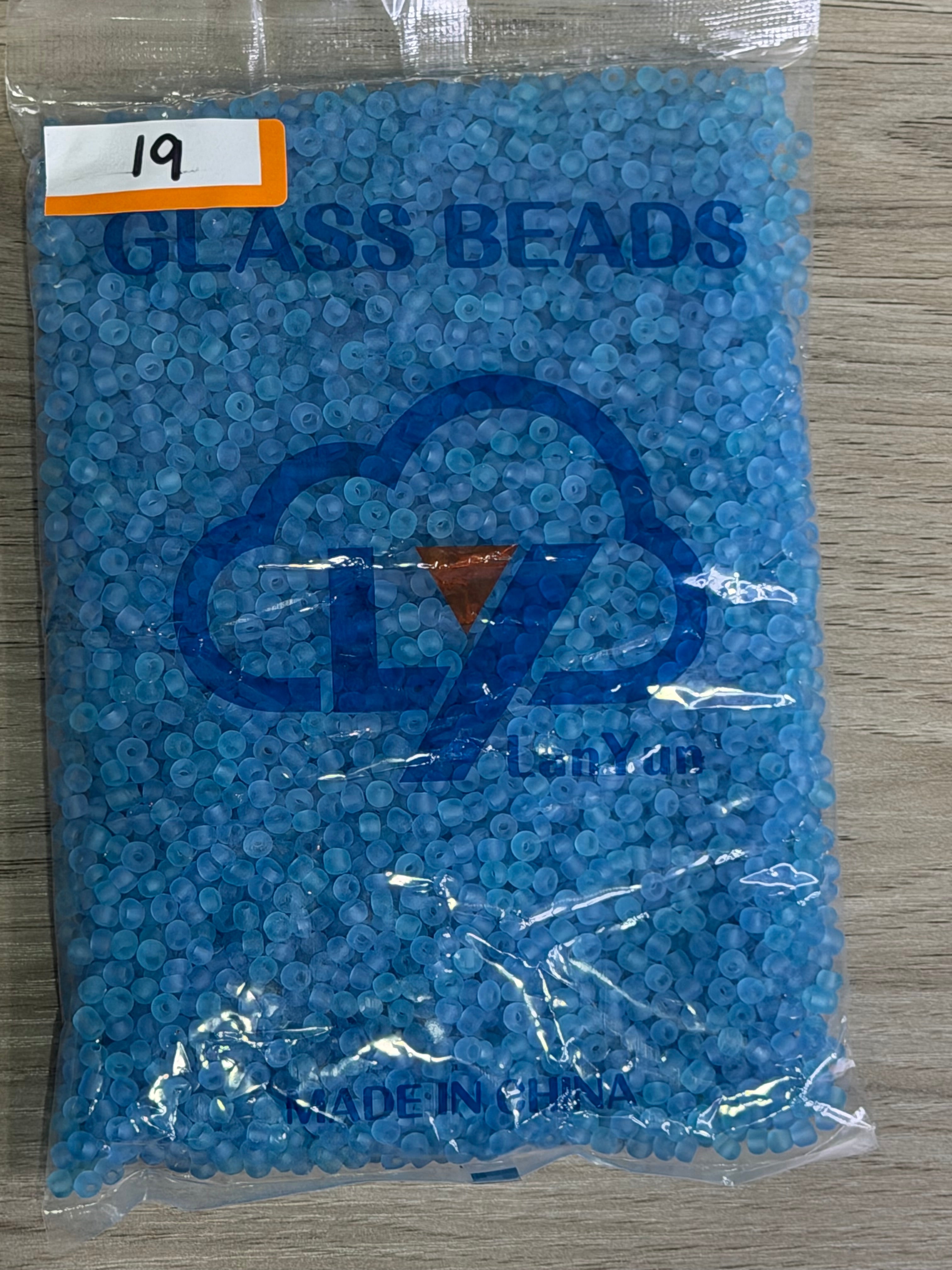 (07) 6/0 seed bead- 450g bags