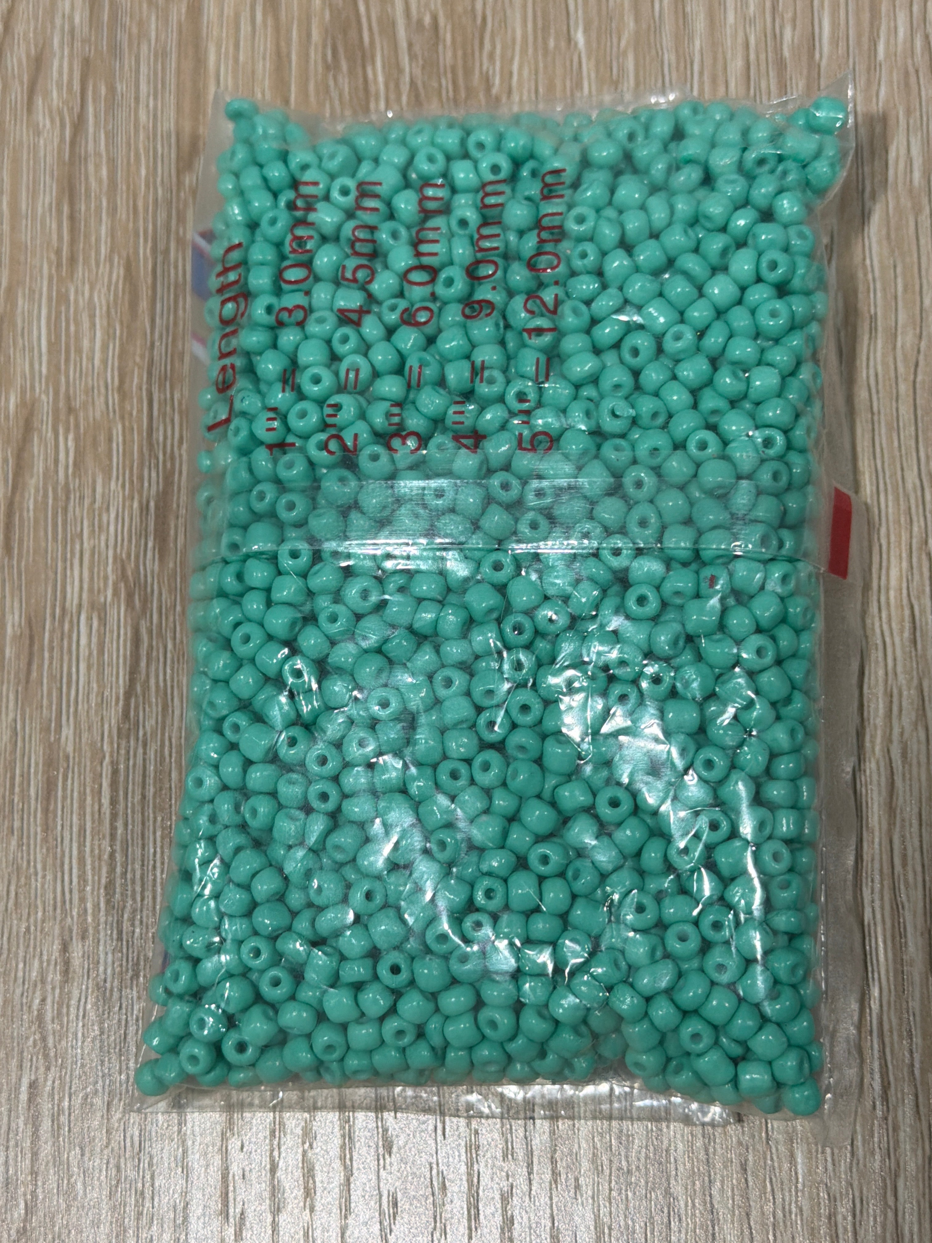 (08) 6/0 Seed Beads- 100g Bags