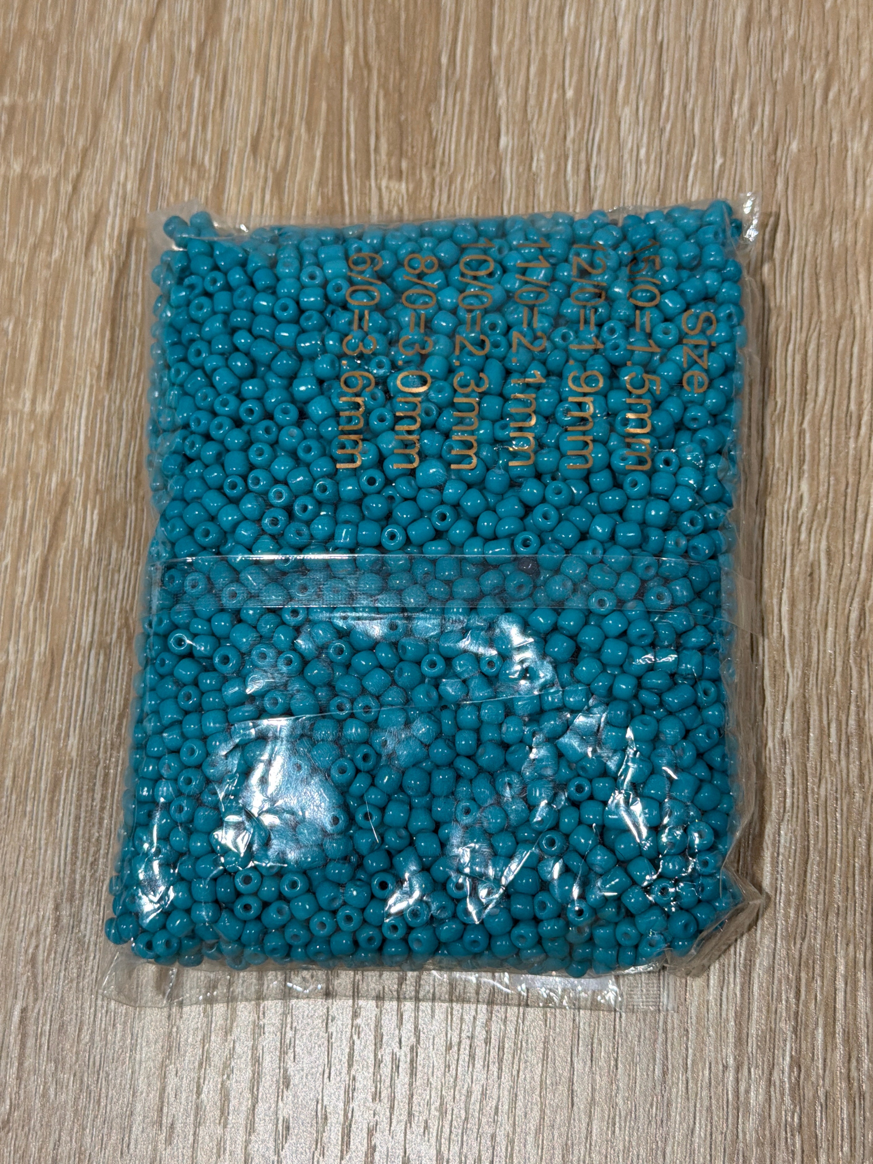 (08) 6/0 Seed Beads- 100g Bags