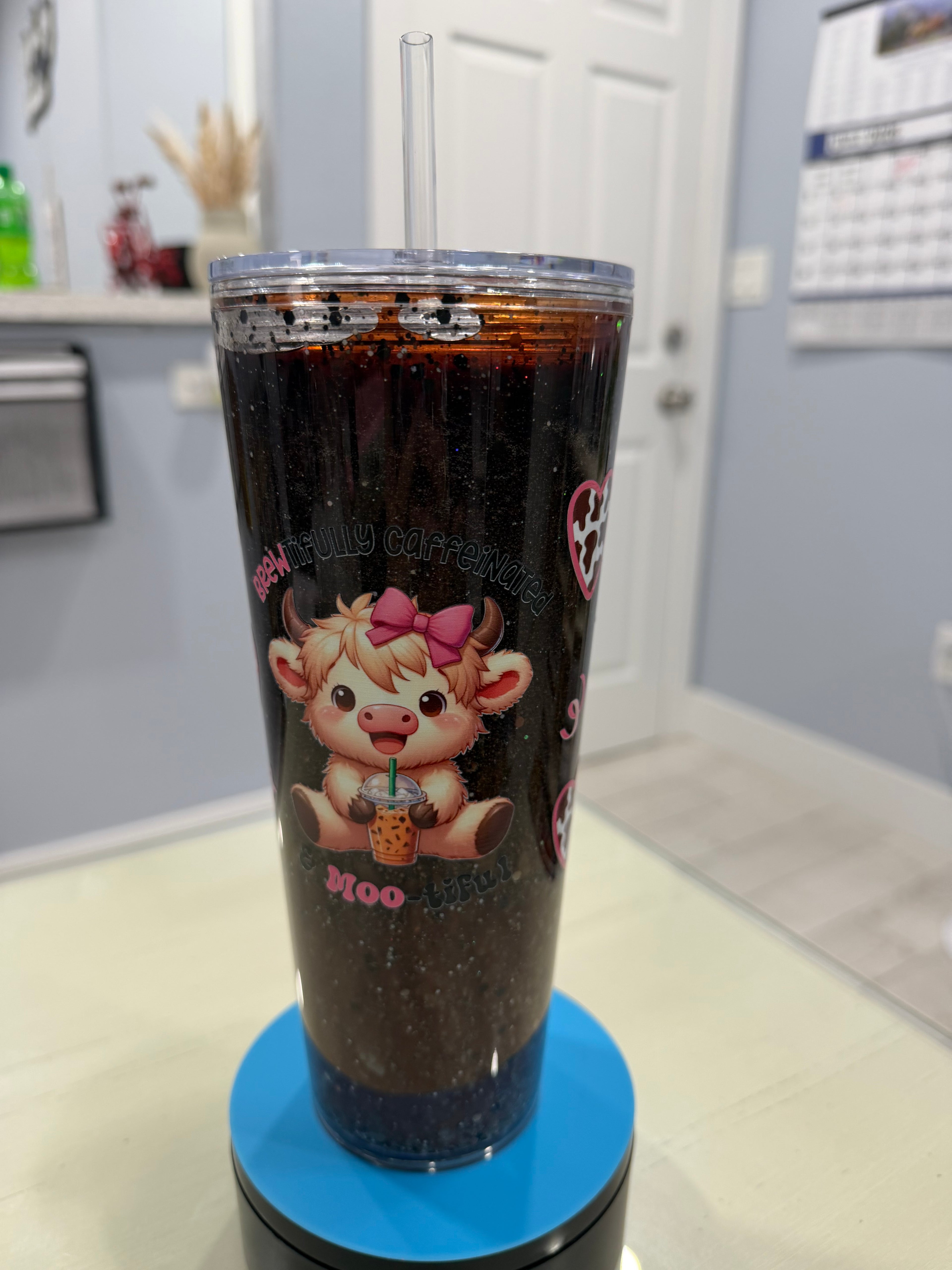 (06) Premades: lava tumblers and snow globe tumblers