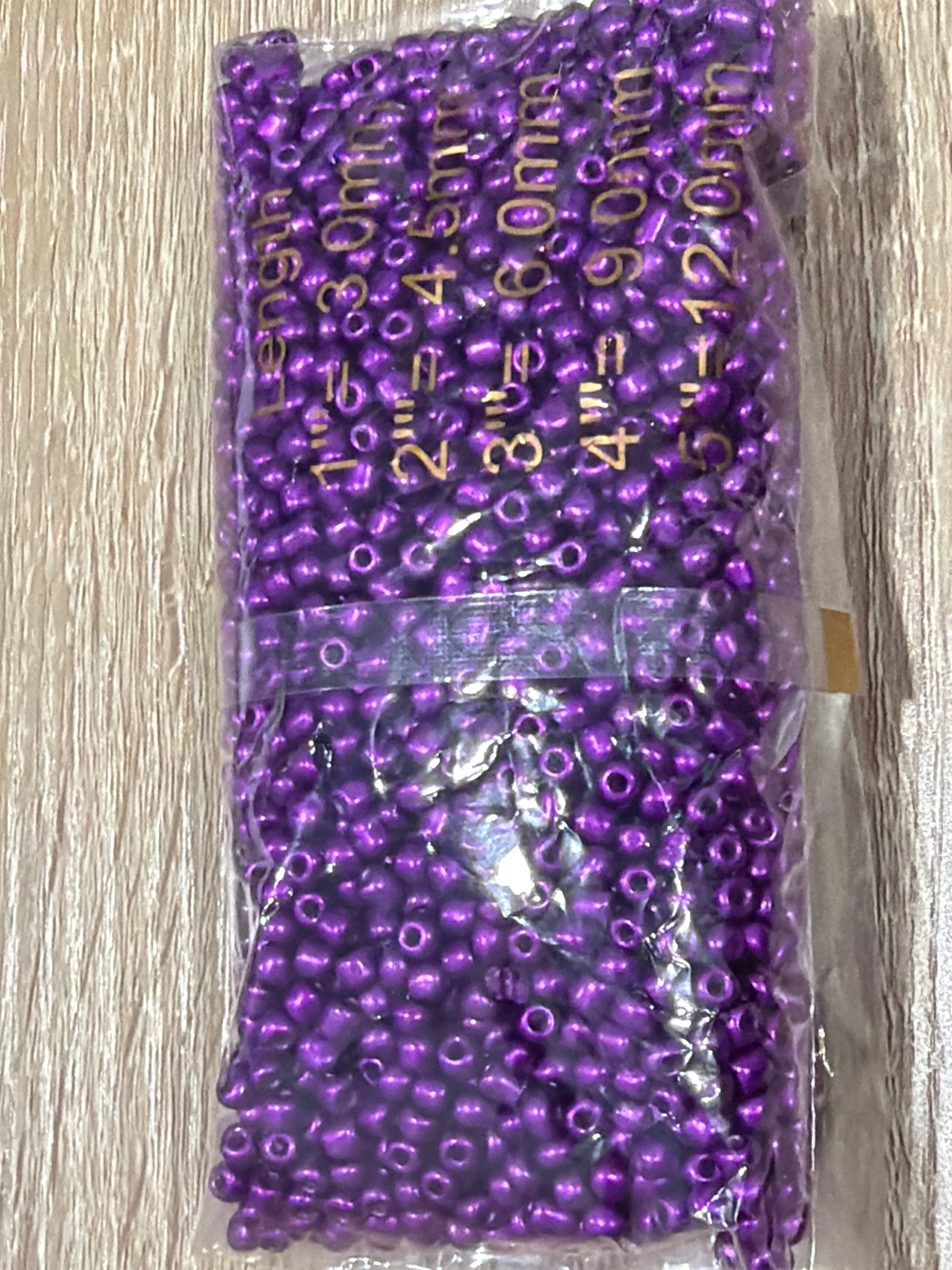 (08) 6/0 Seed Beads- 100g Bags