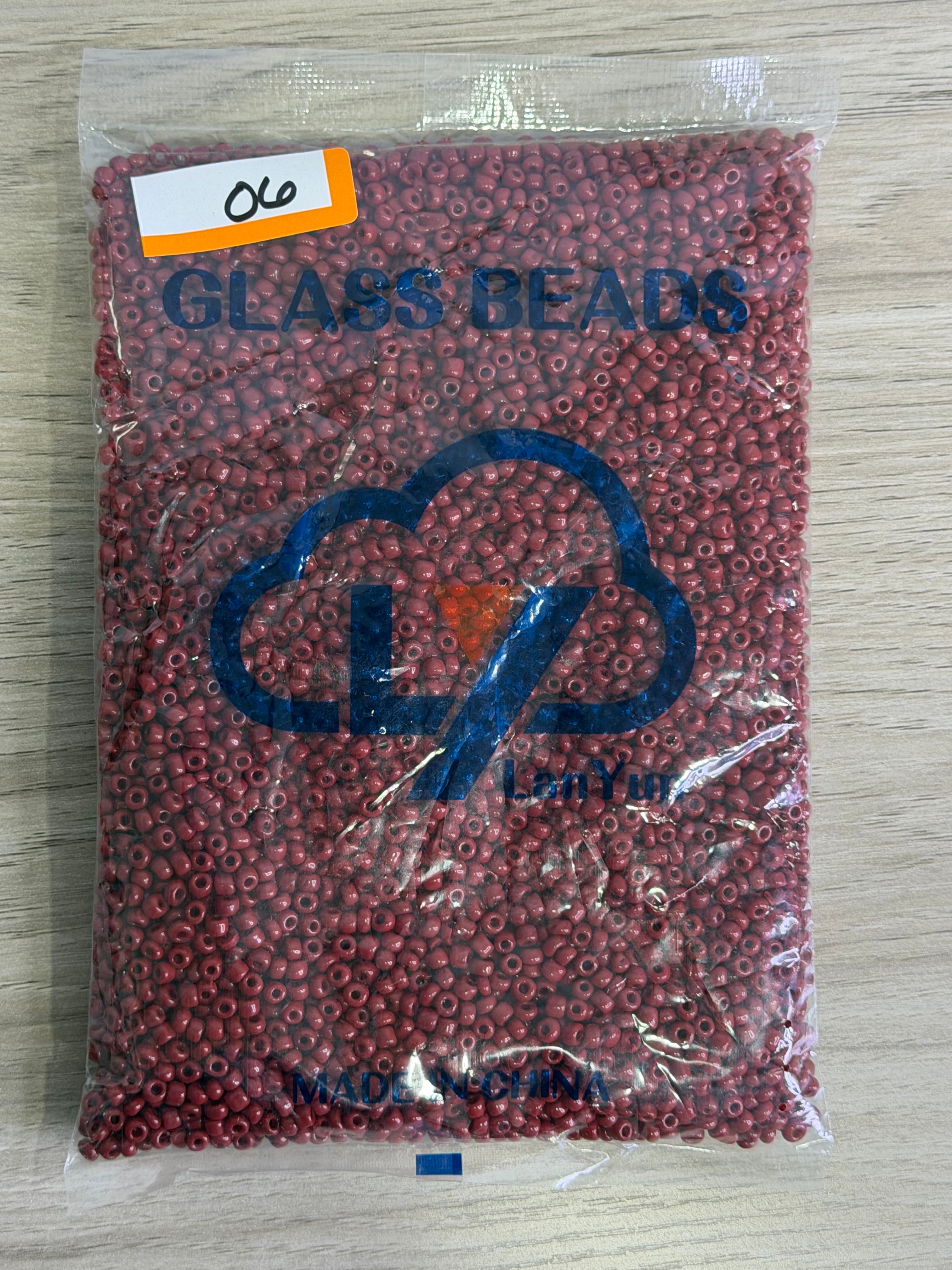 (07) 6/0 seed bead- 450g bags