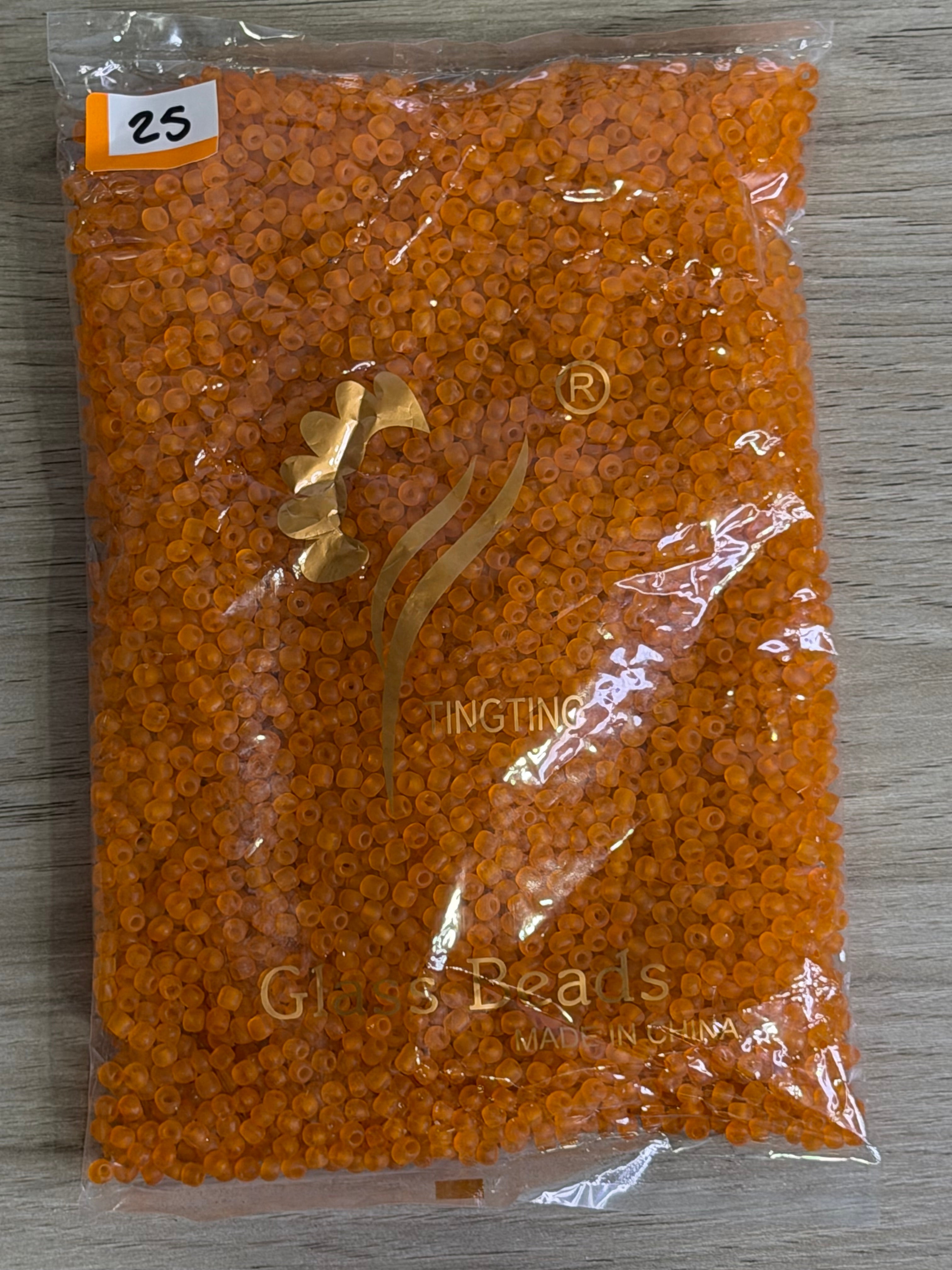(07) 6/0 seed bead- 450g bags