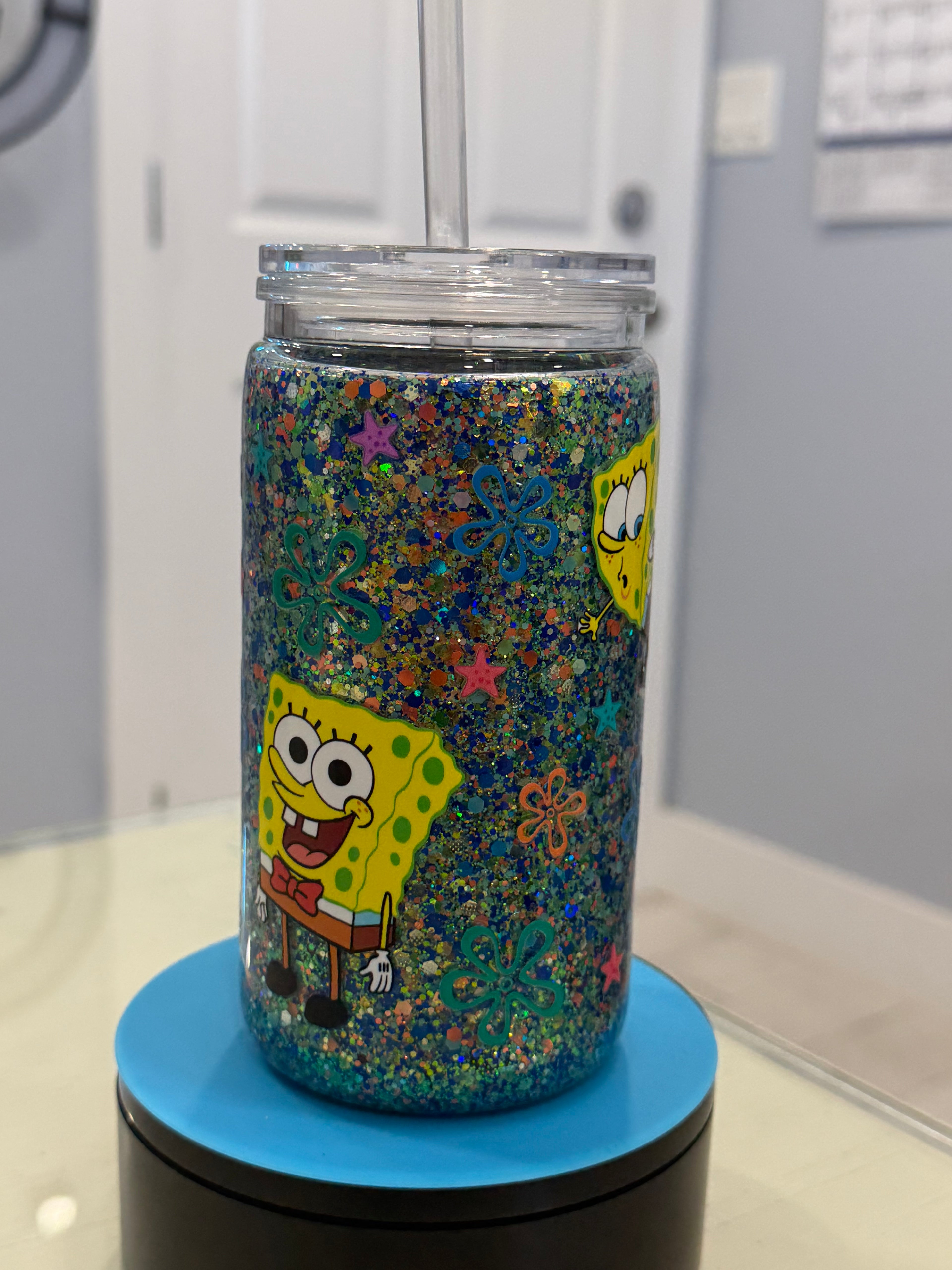 (07) Premades: lava tumblers and snow globe tumblers