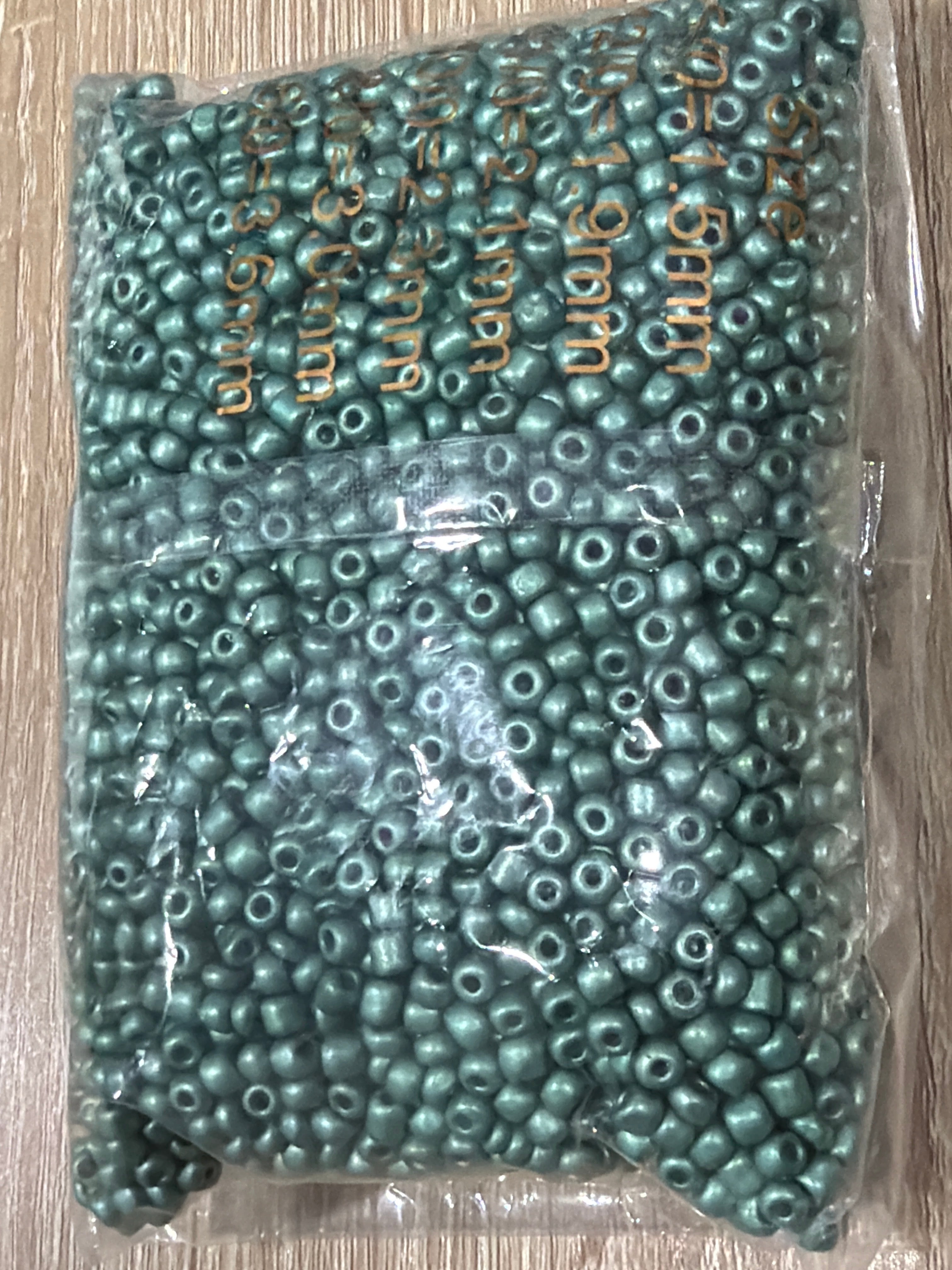 (08) 6/0 Seed Beads- 100g Bags