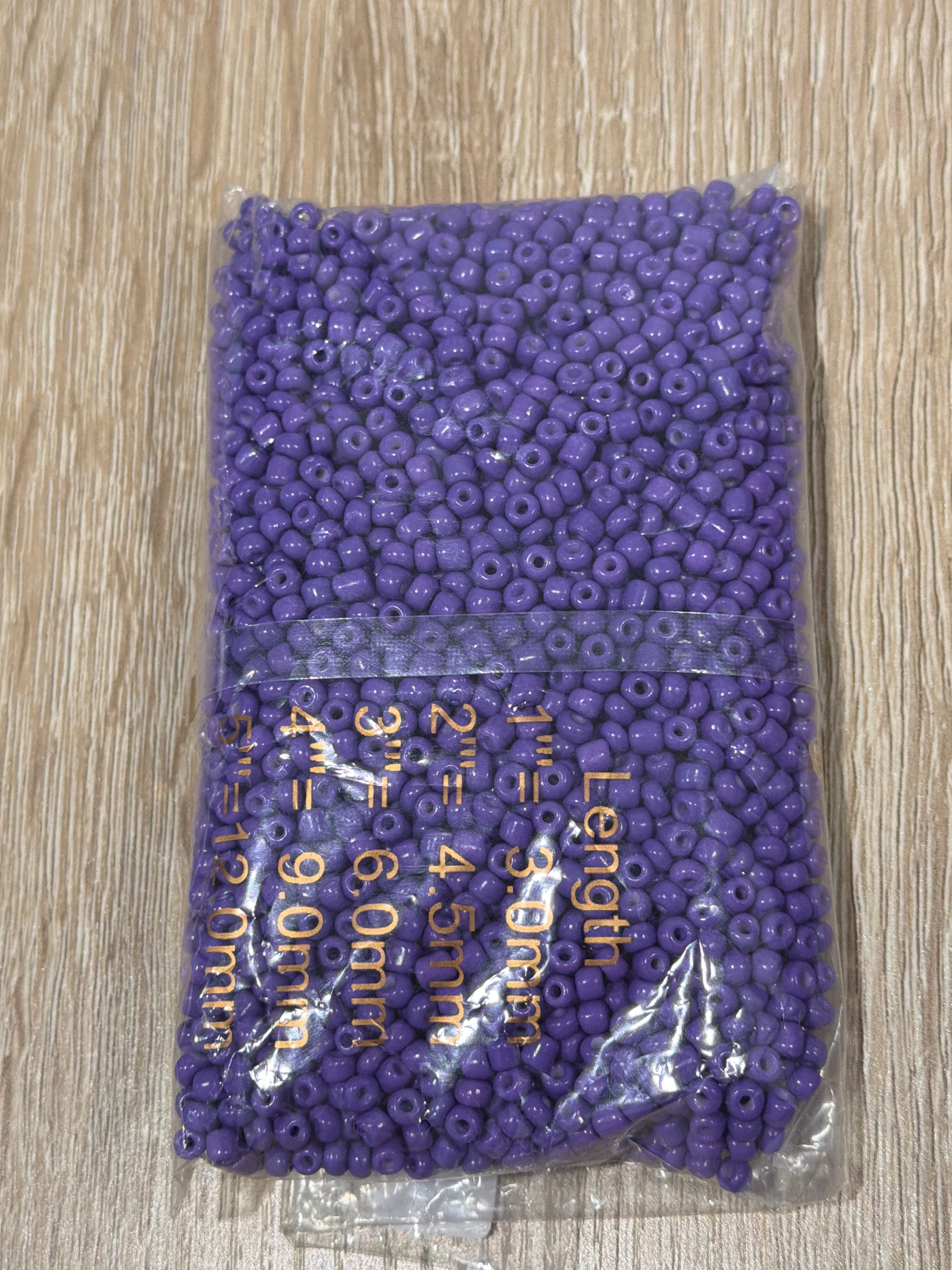 (08) 6/0 Seed Beads- 100g Bags