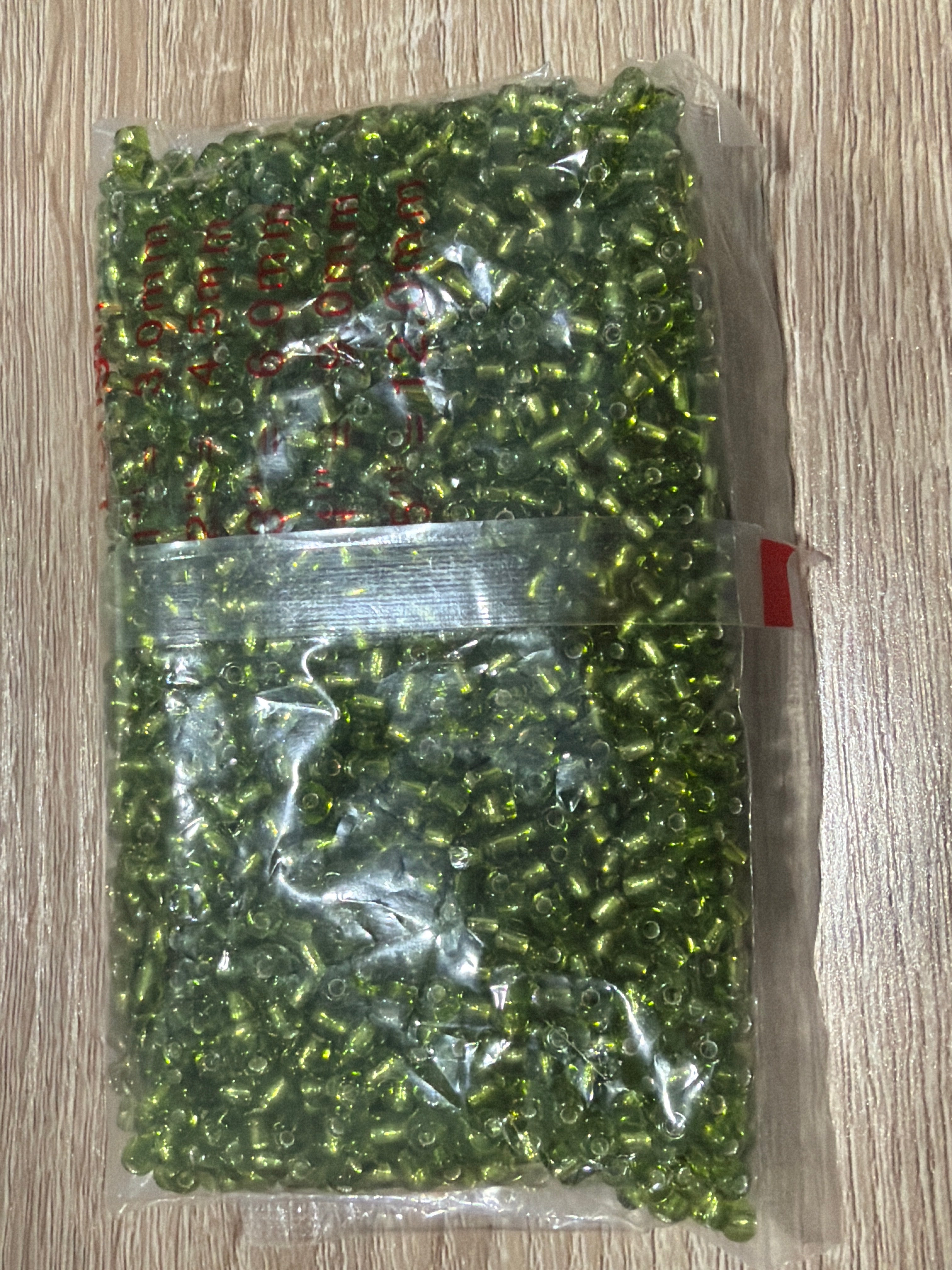 (08) 6/0 Seed Beads- 100g Bags