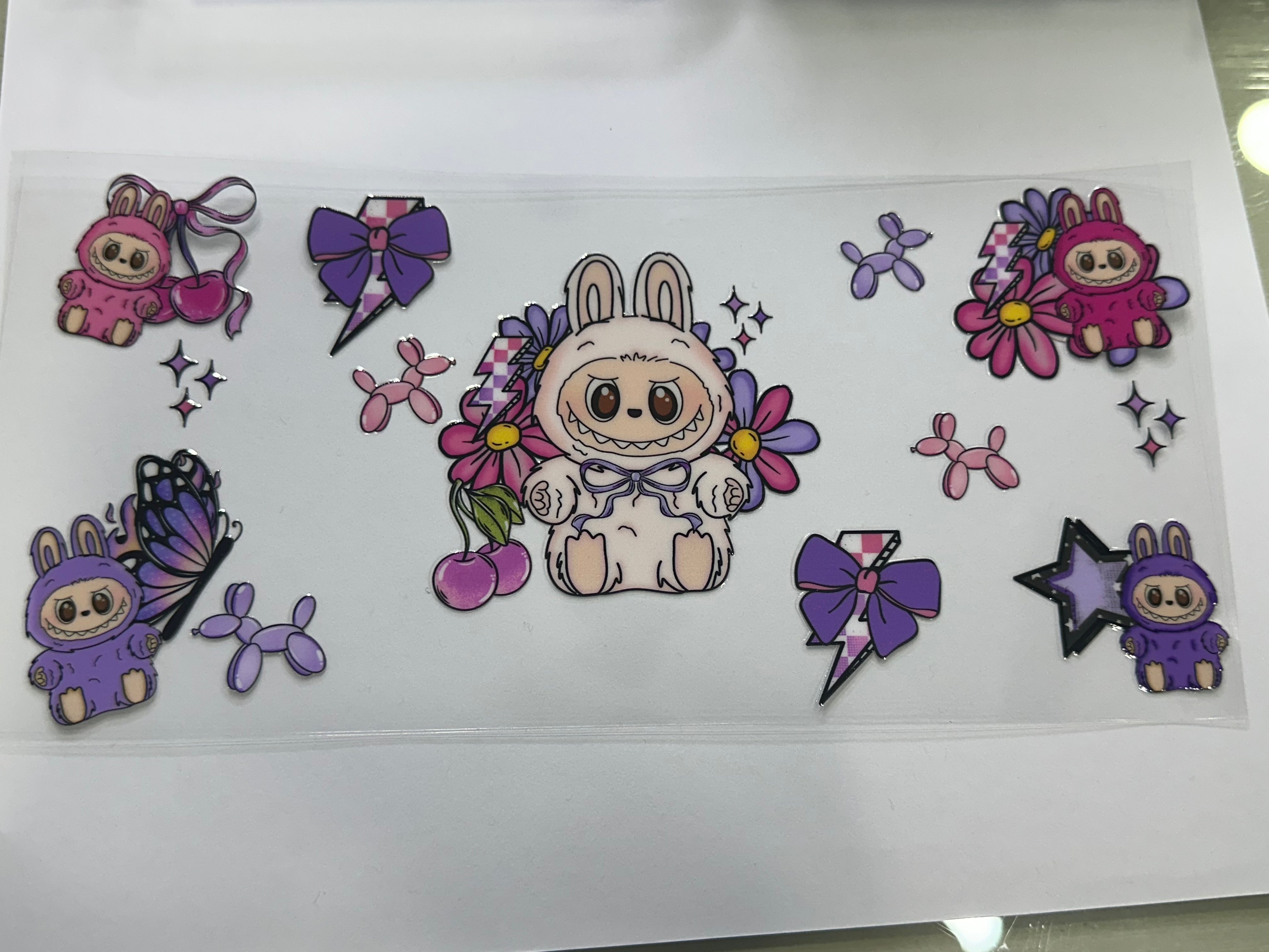 (04) 16oz UV DTF Wraps