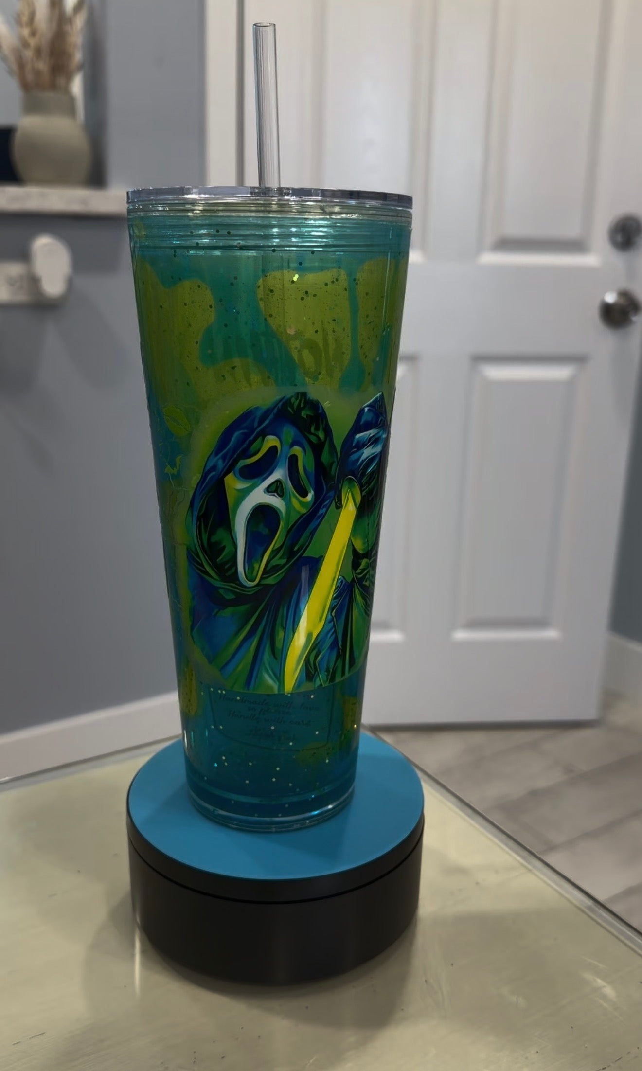 (07) Premades: lava tumblers and snow globe tumblers