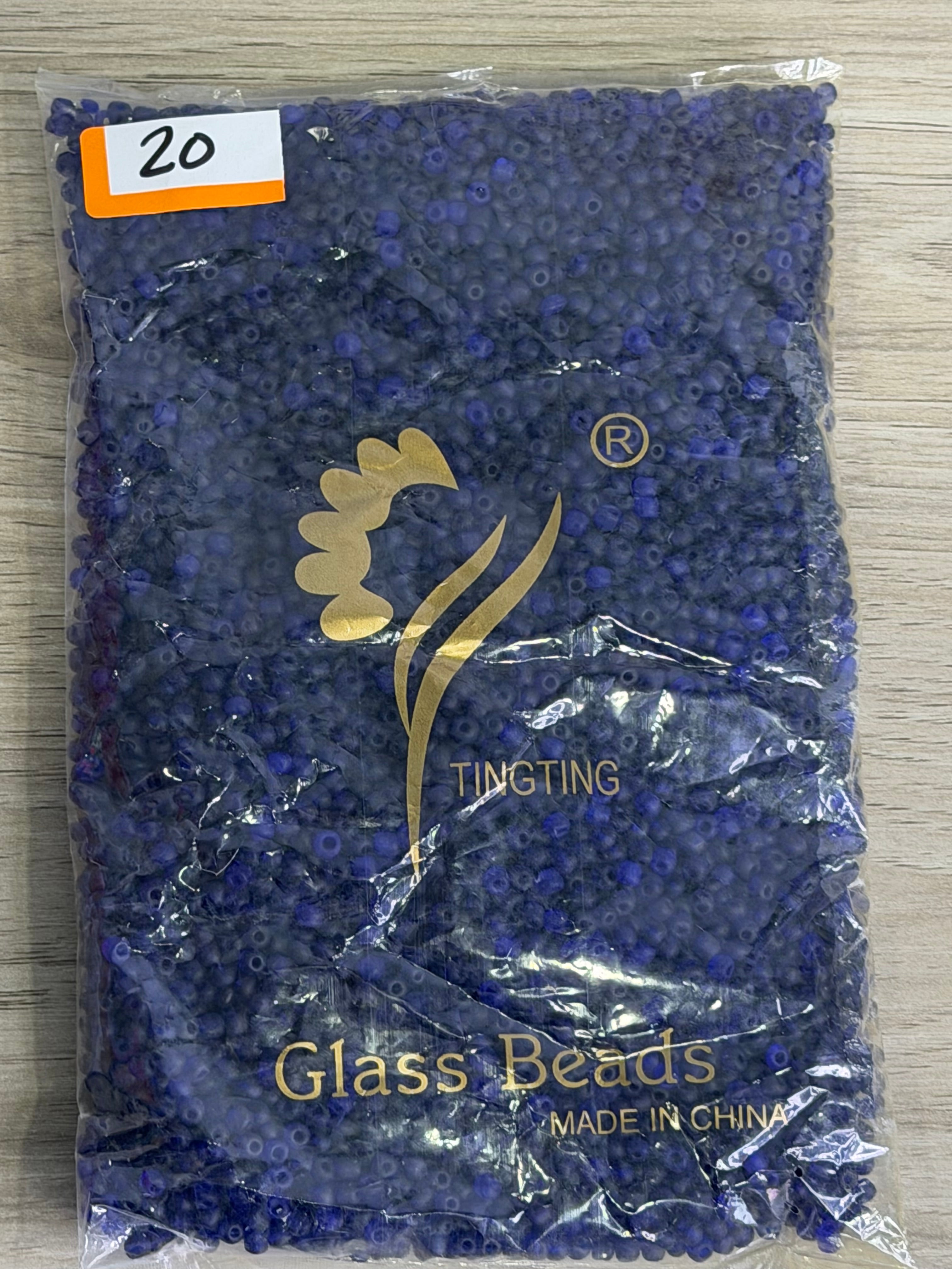 (07) 6/0 seed bead- 450g bags