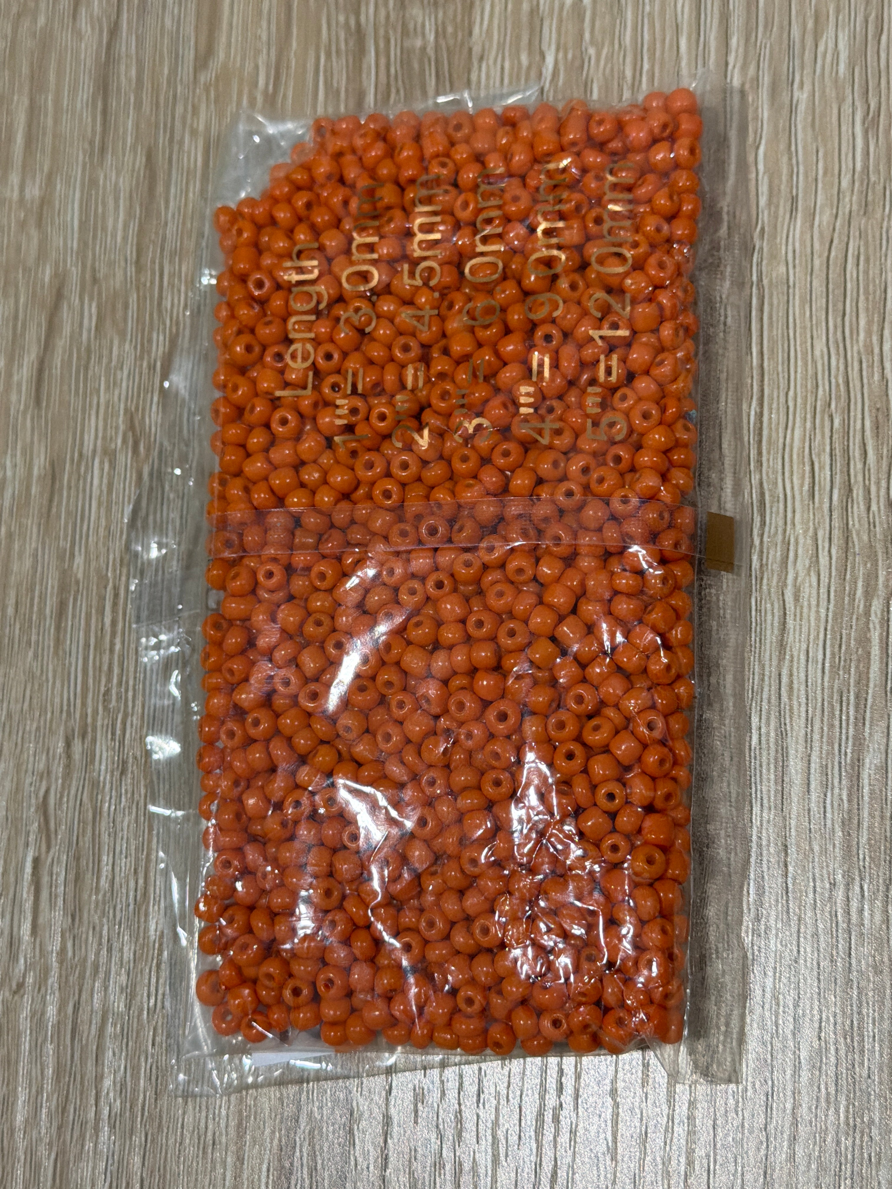 (08) 6/0 Seed Beads- 100g Bags