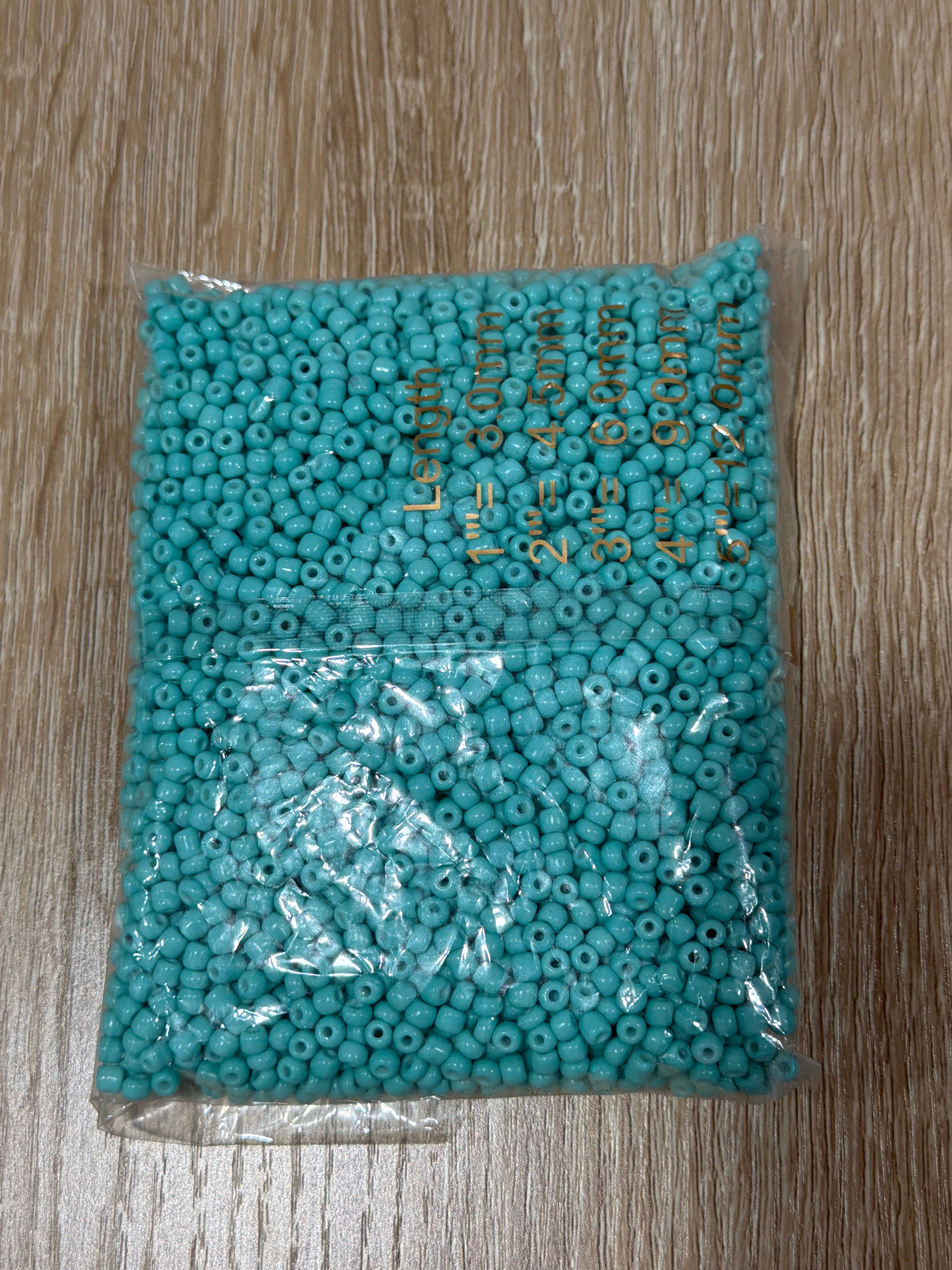 (08) 6/0 Seed Beads- 100g Bags