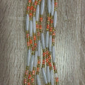 (02) 50” handmade tie on waistbeads