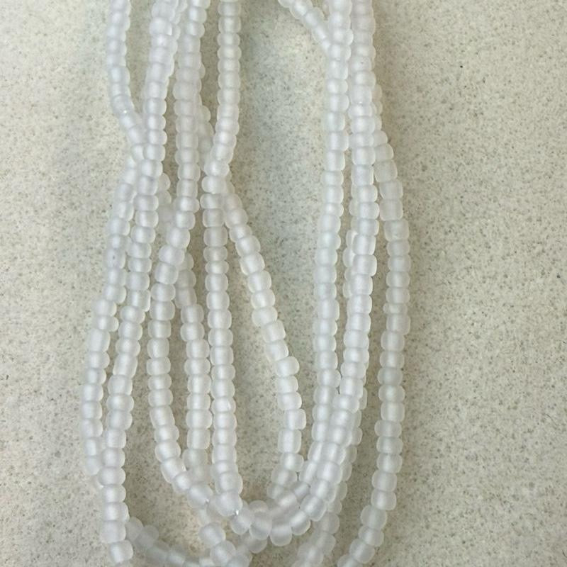 (02) 50” handmade tie on waistbeads