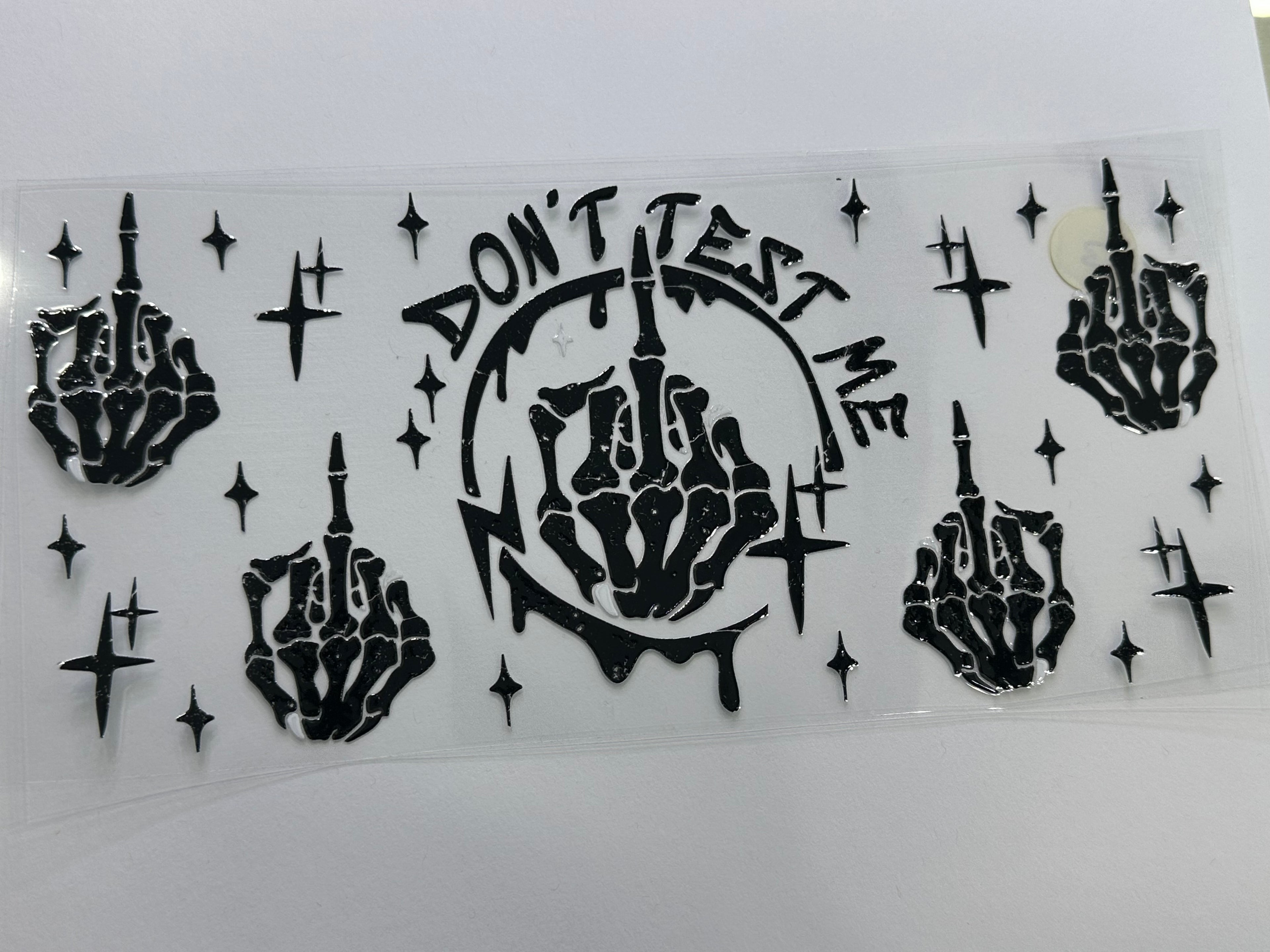 (04) 16oz UV DTF Wraps