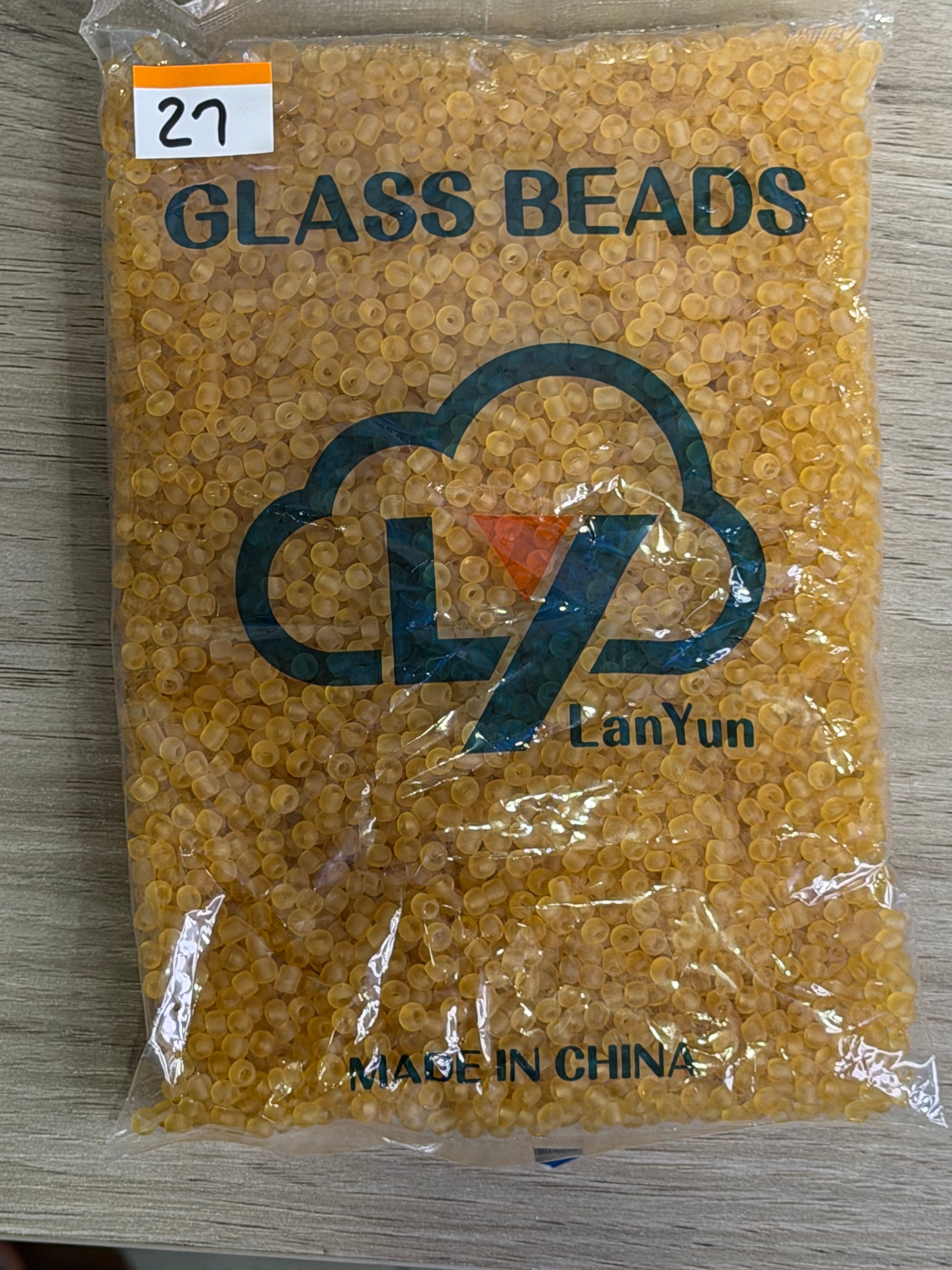 (07) 6/0 seed bead- 450g bags