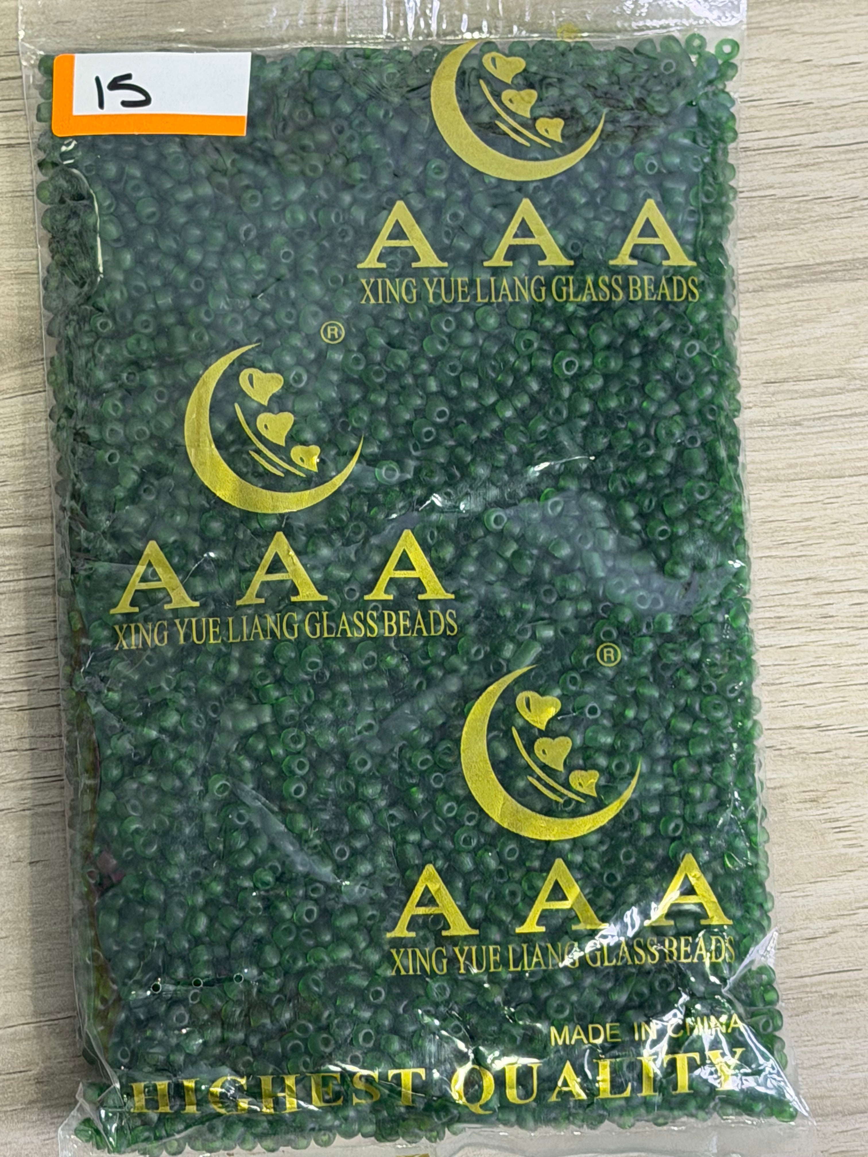 (07) 6/0 seed bead- 450g bags