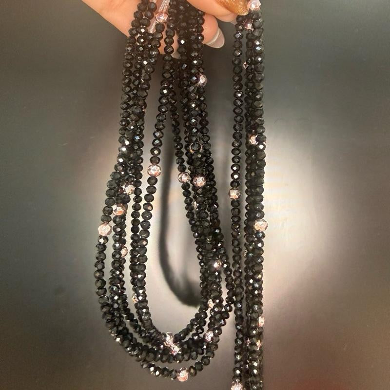 (02) 50” handmade tie on waistbeads