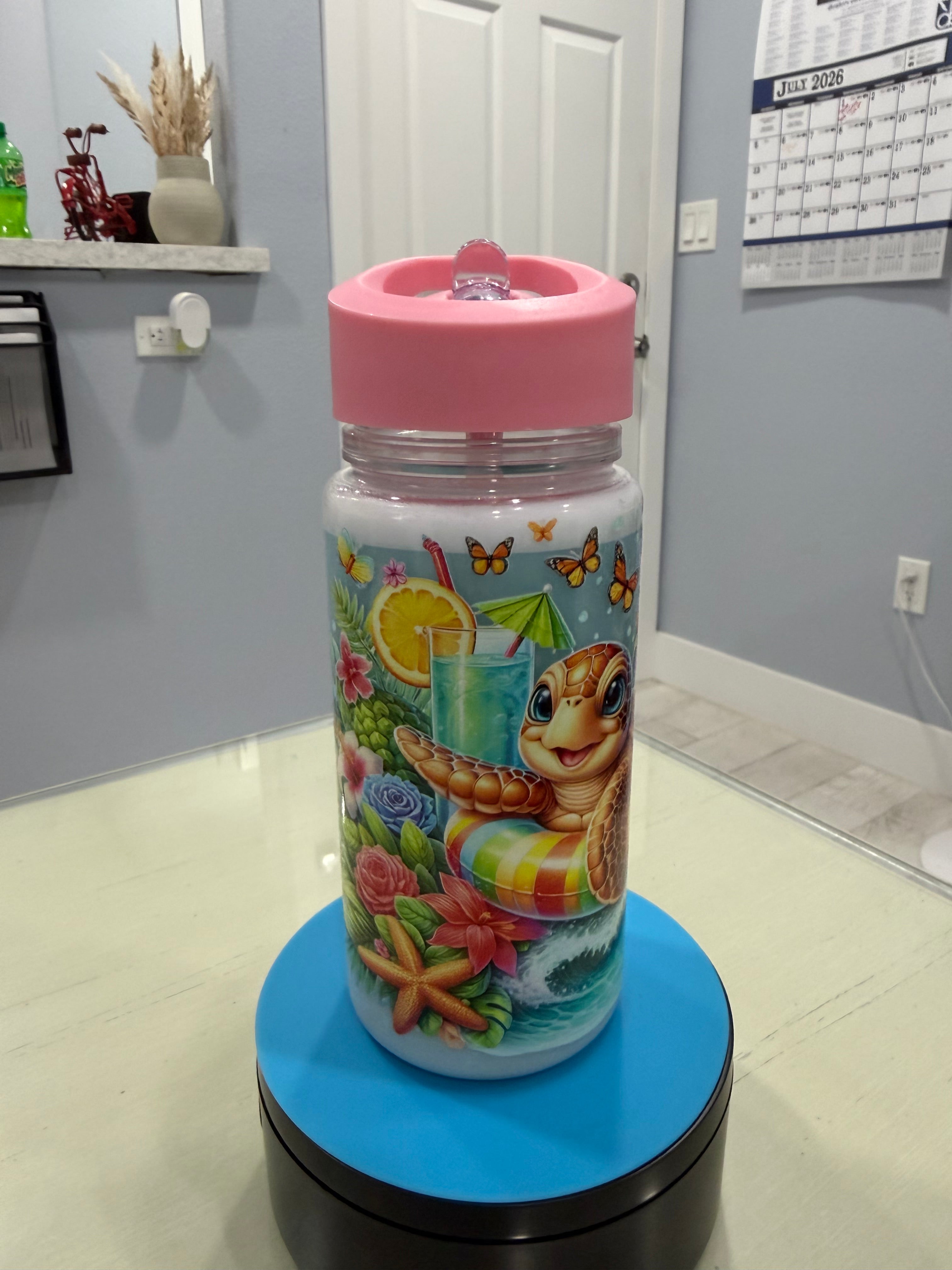(06) Premades: lava tumblers and snow globe tumblers