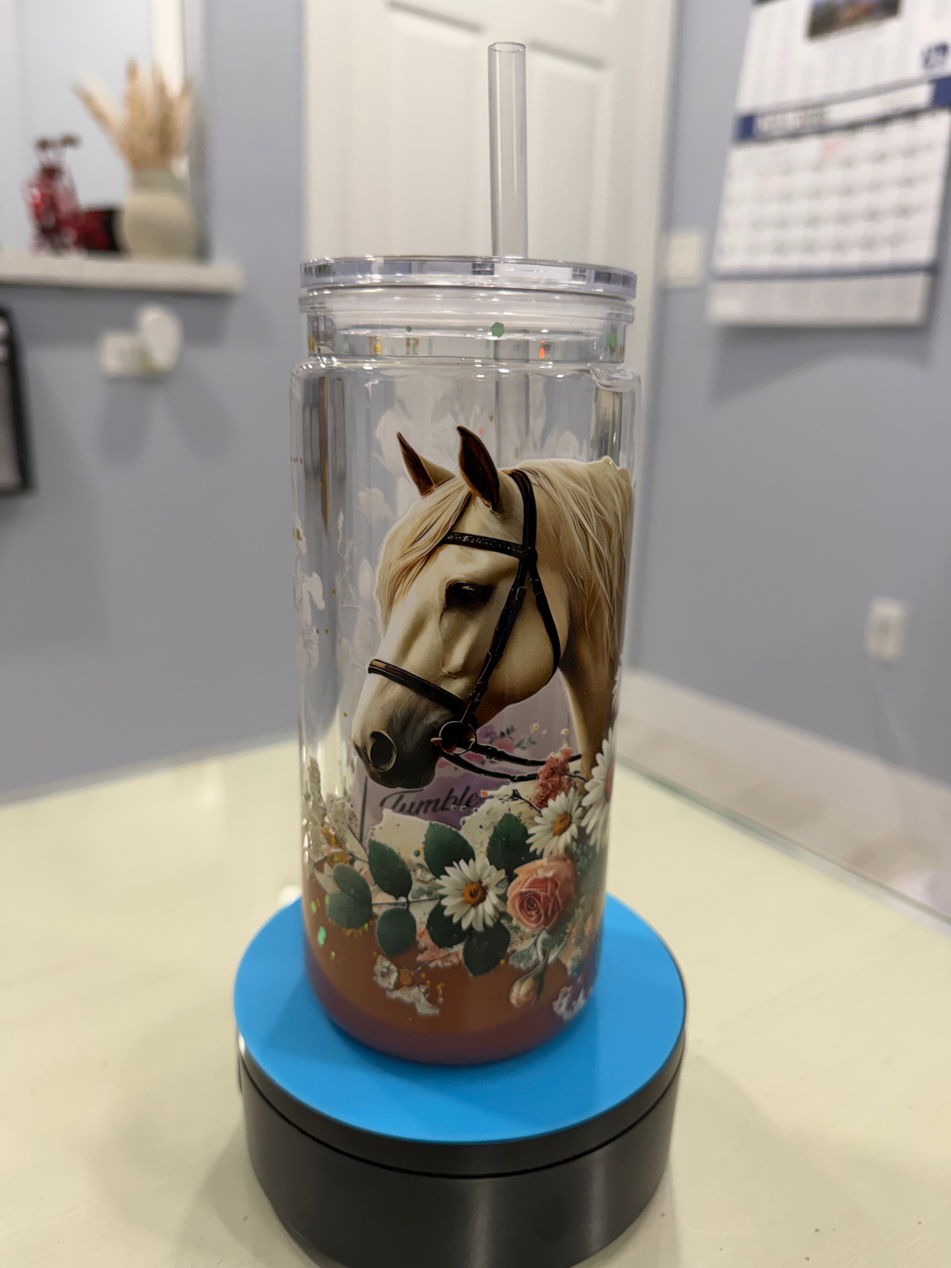 (06) Premades: lava tumblers and snow globe tumblers