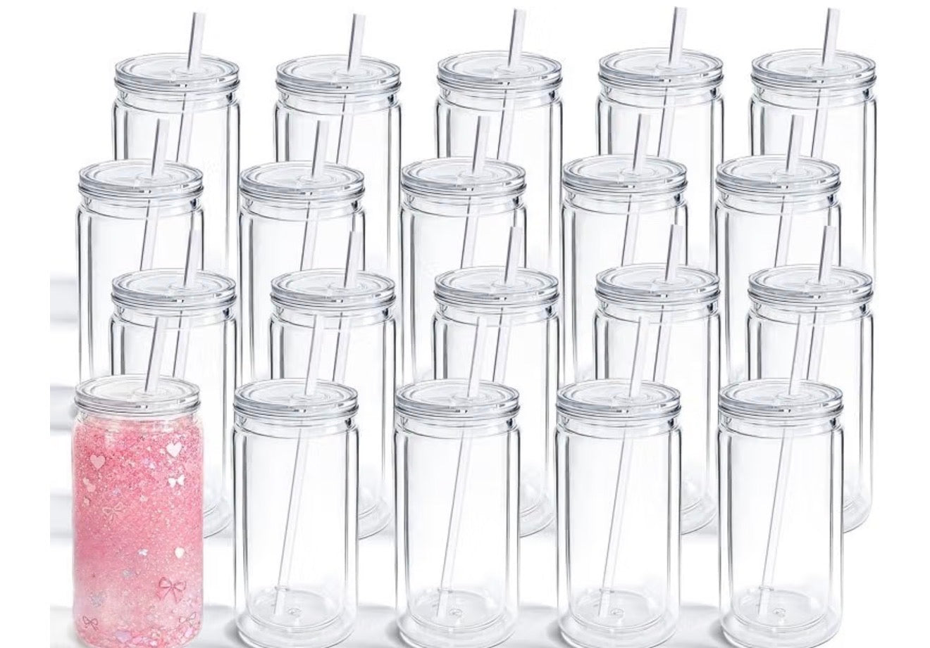 (05) TT Live Cups- Custom Lava or Snow Globes