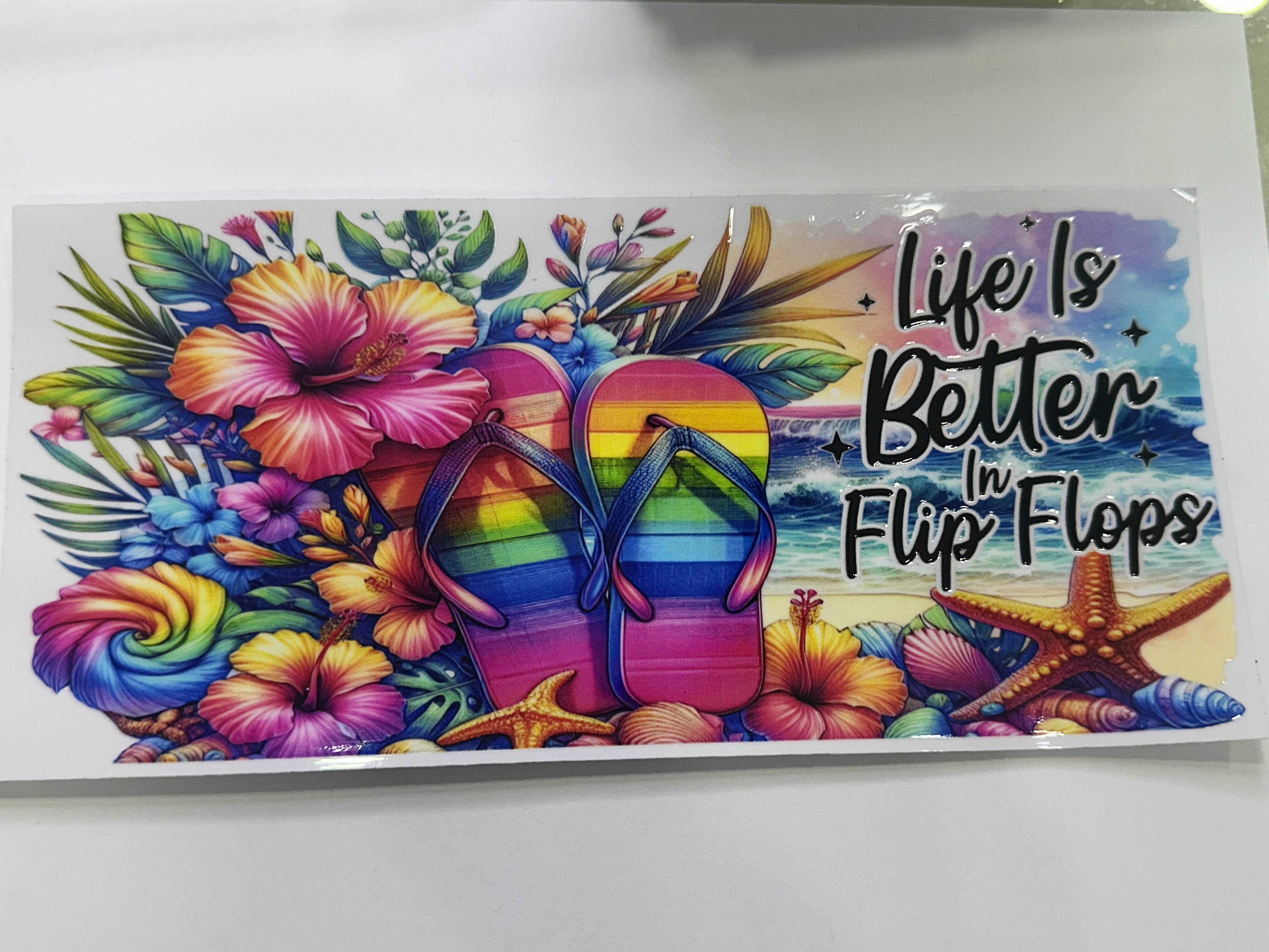 (04) 16oz UV DTF Wraps