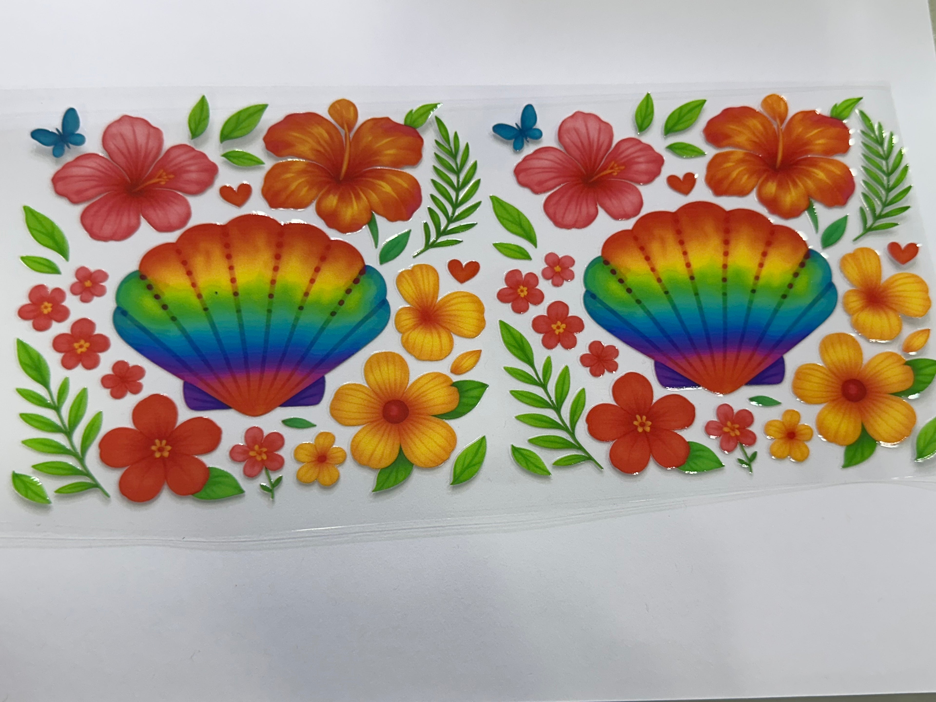 (04) 16oz UV DTF Wraps